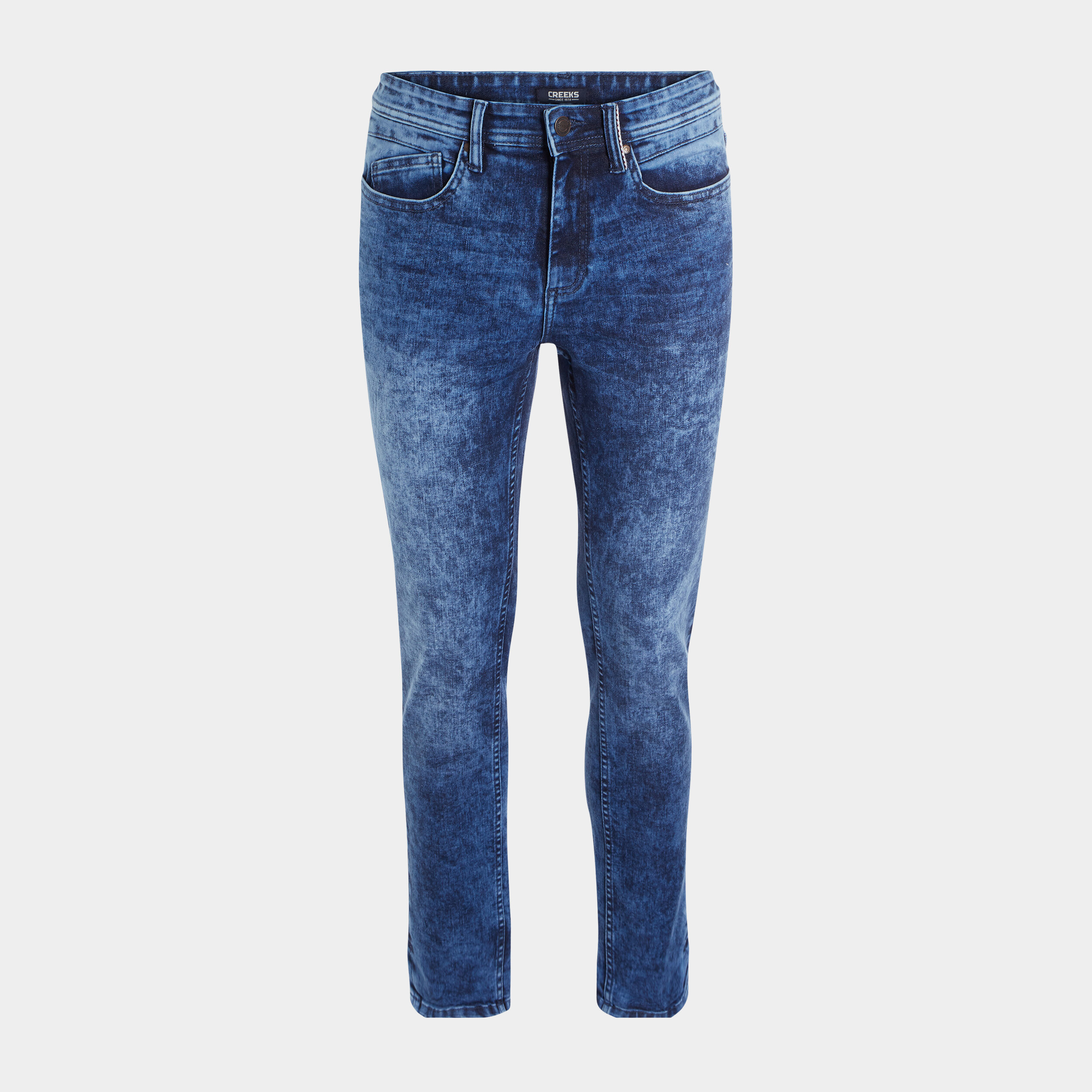 Jeans slim 5 poches denim stone homme