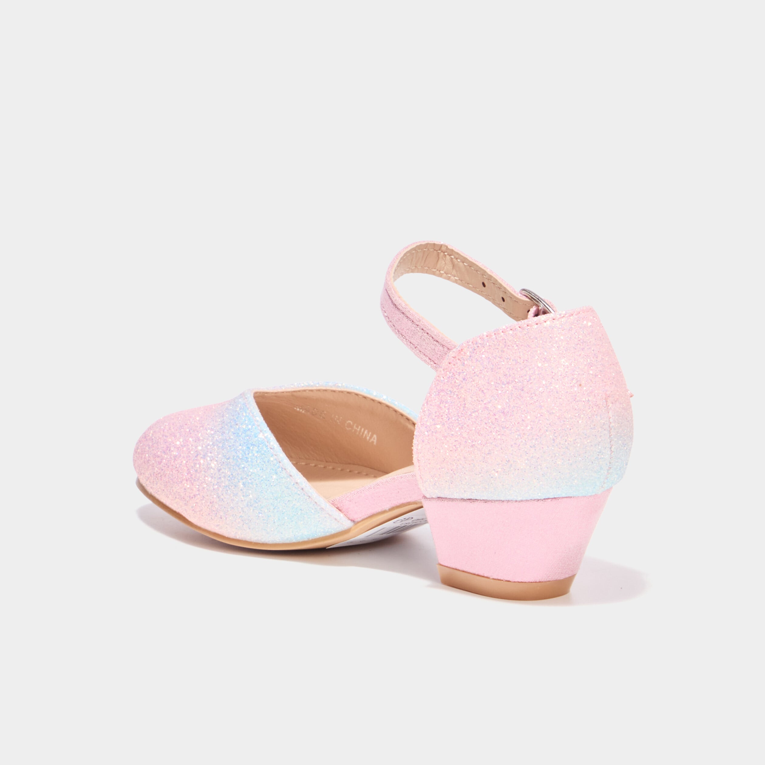 Babies c&eacute;r&eacute;monie &agrave; talons paillettes multicolore fille