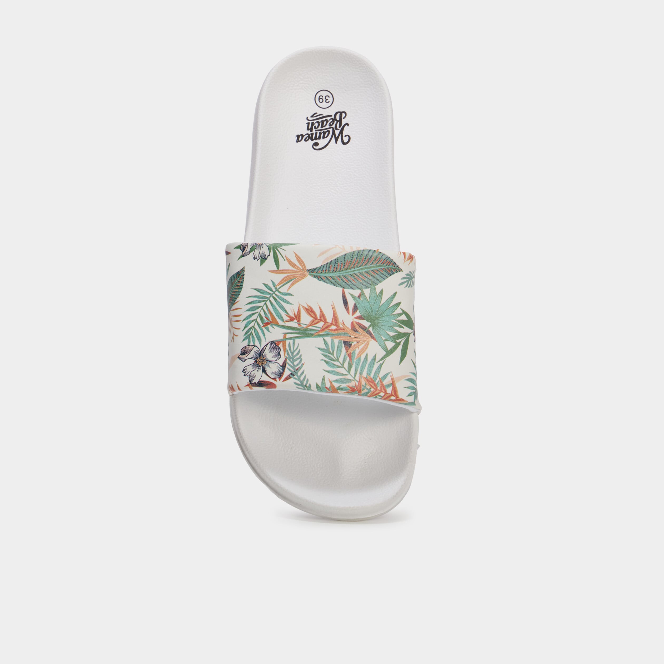 Claquettes de plage multicolore femme