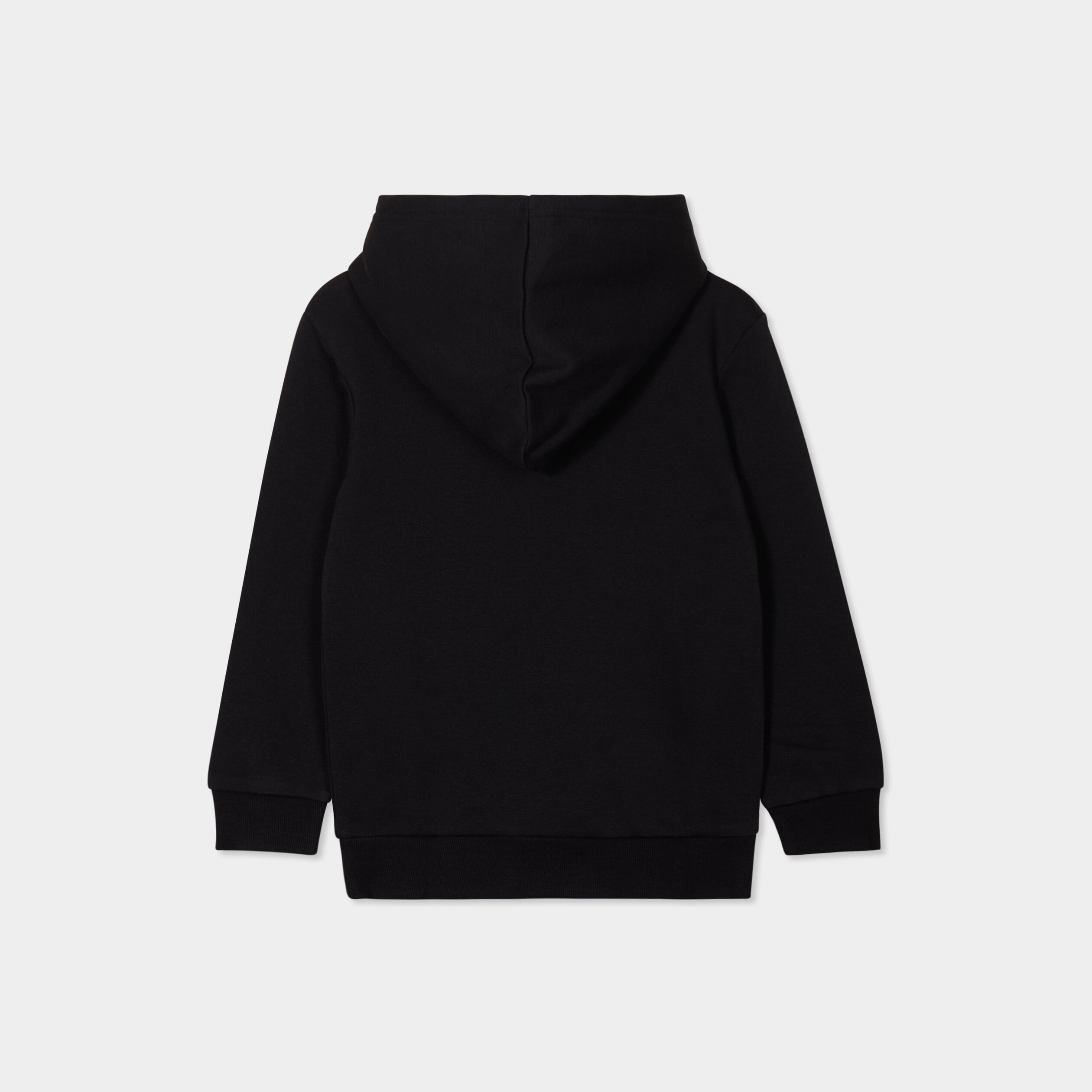 Sweat &agrave; capuche hoodie oversize noir gar&ccedil;on