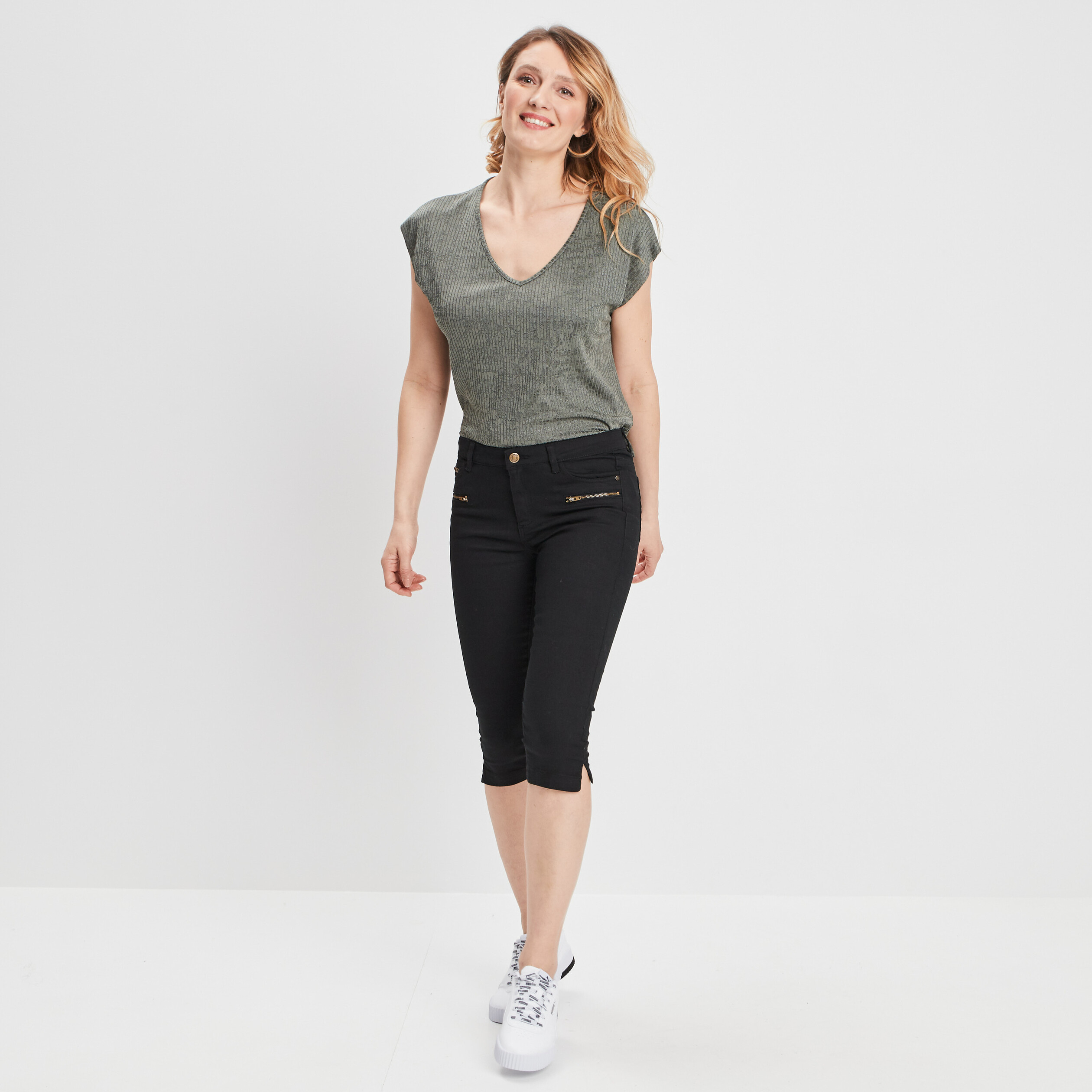 Pantacourt homme sales la halle