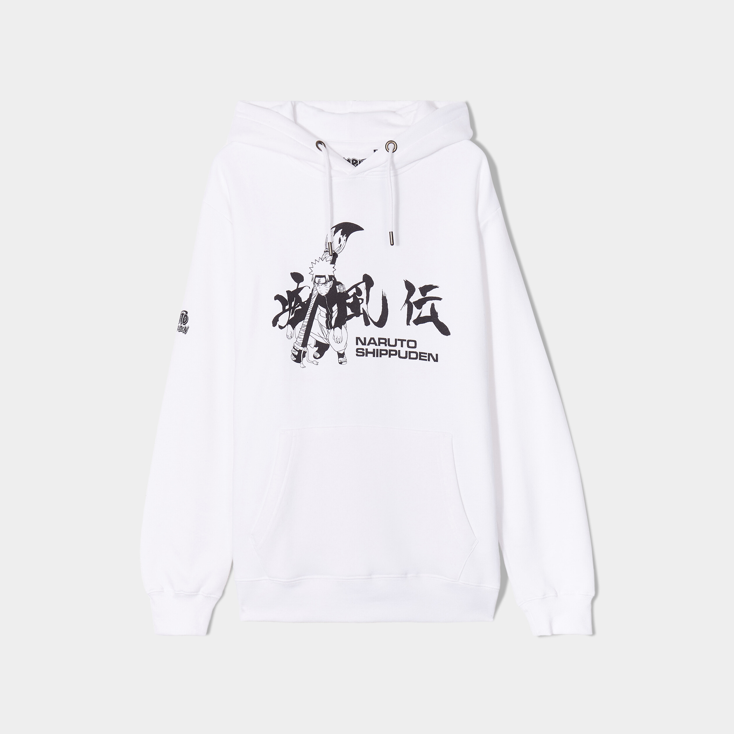 sweat a capuche hoodie naruto blanc homme Sweat à capuche hoodie Naruto blanc homme