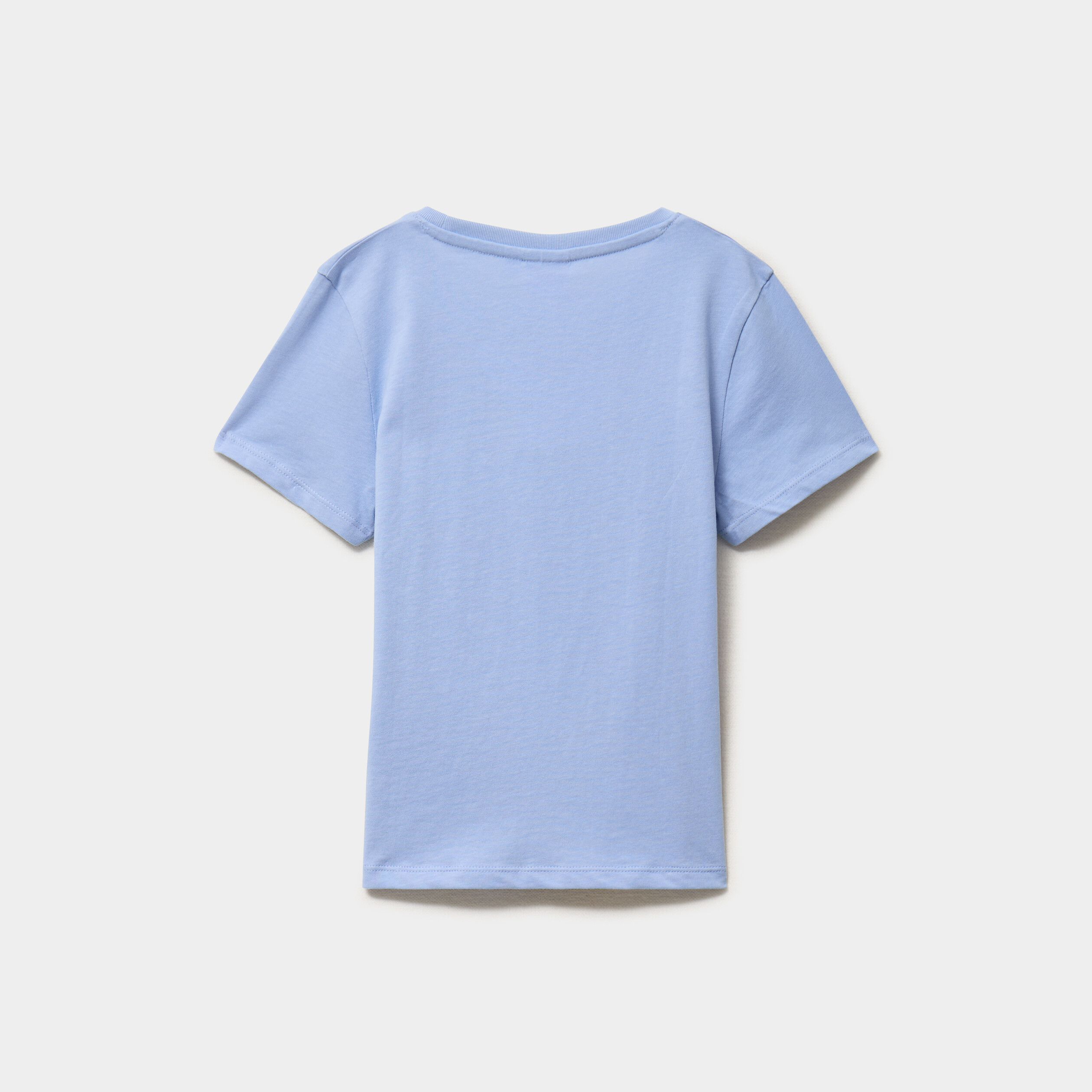 T-shirt &agrave; manches courtes Les Sisters bleu fille