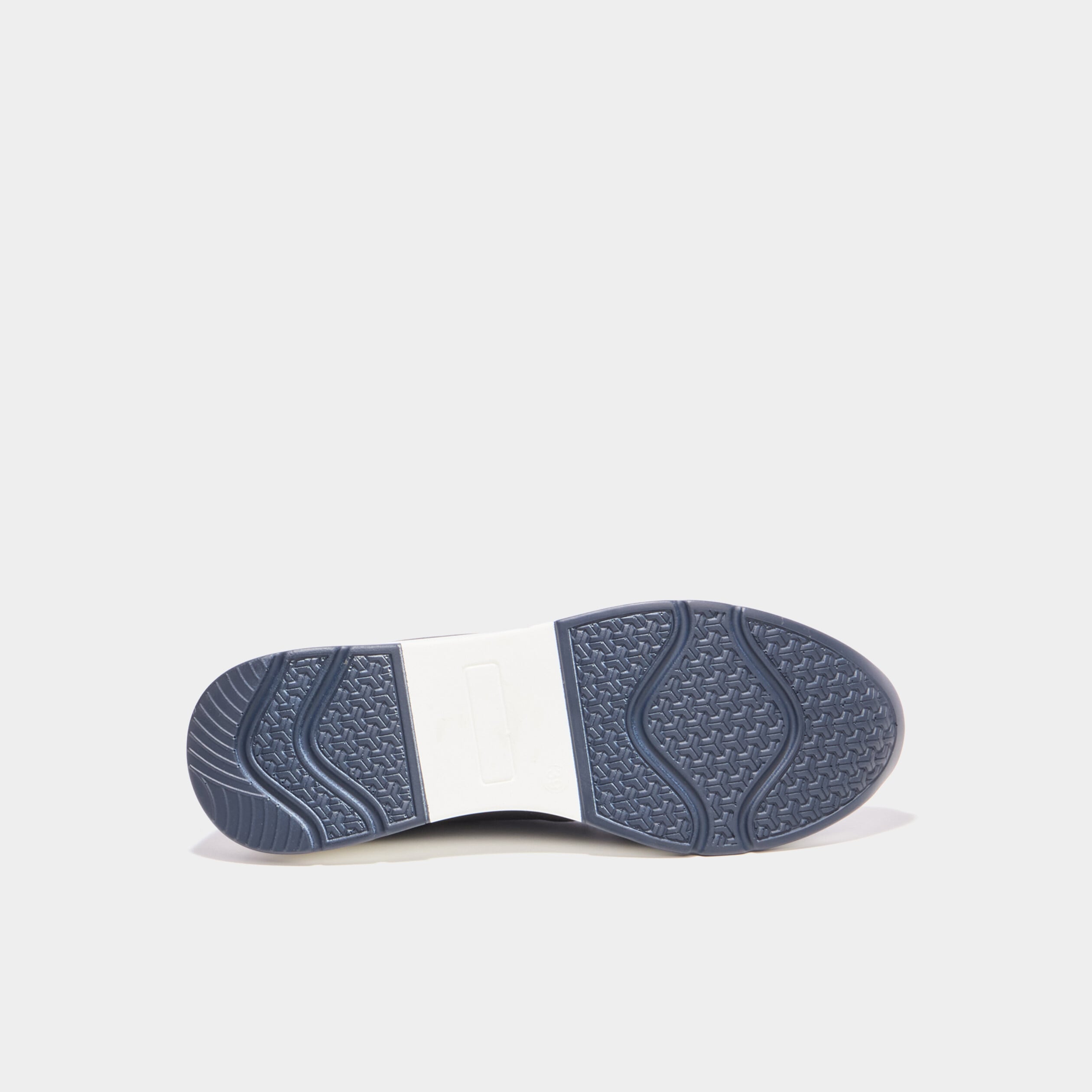 Baskets running zipp&eacute;es bleu marine femme