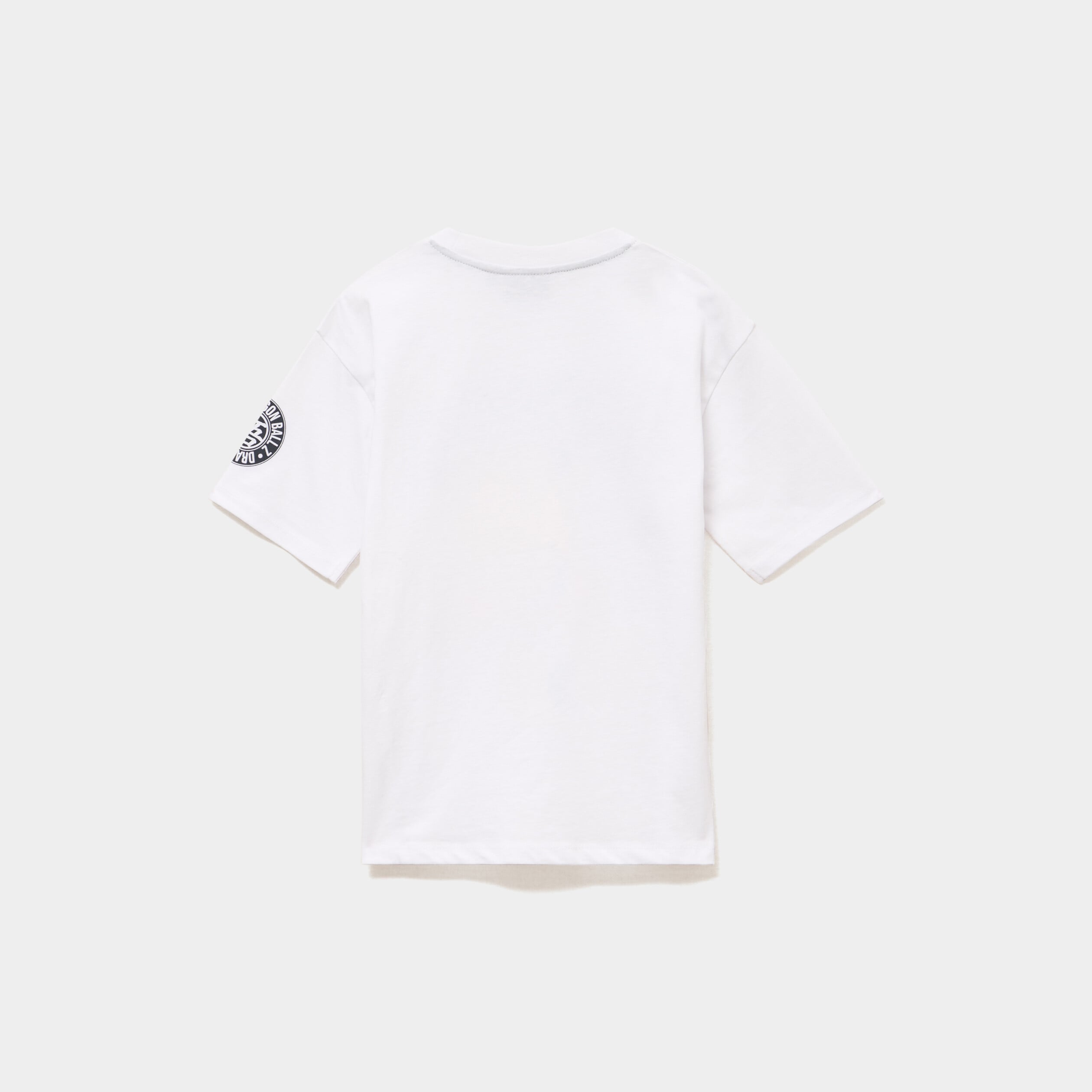 T-shirt manches courtes Dragon Ball Z blanc gar&ccedil;on