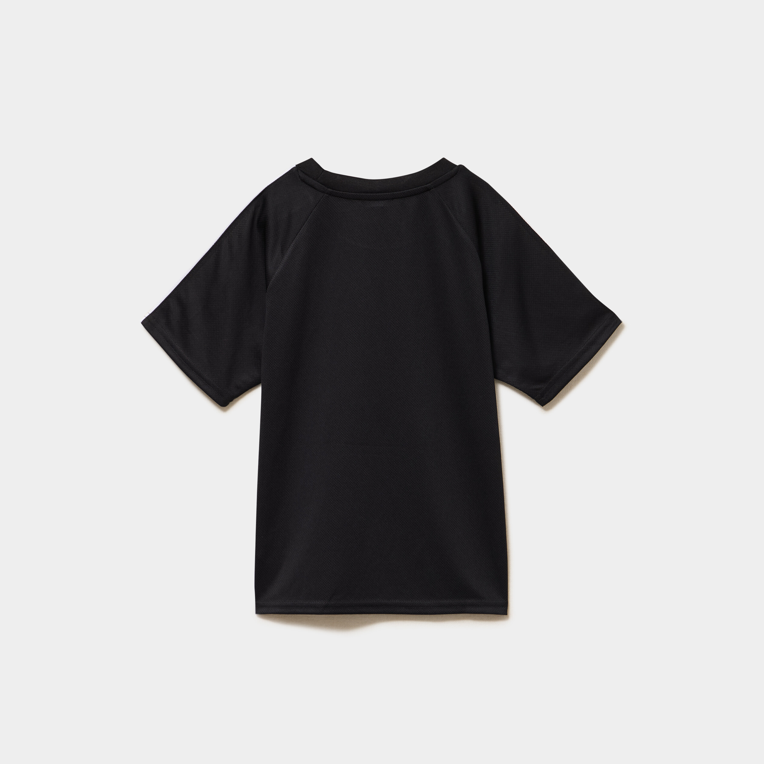 T-shirt sport relax manches courtes noir gar&ccedil;on
