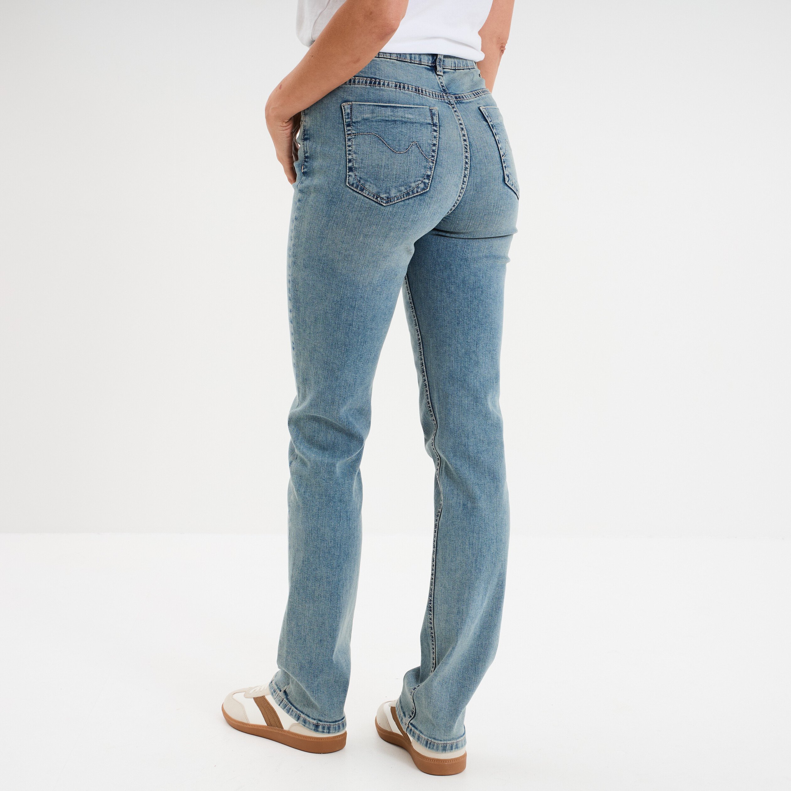 jeans slim coton bleu femme Jeans slim coton bleu femme