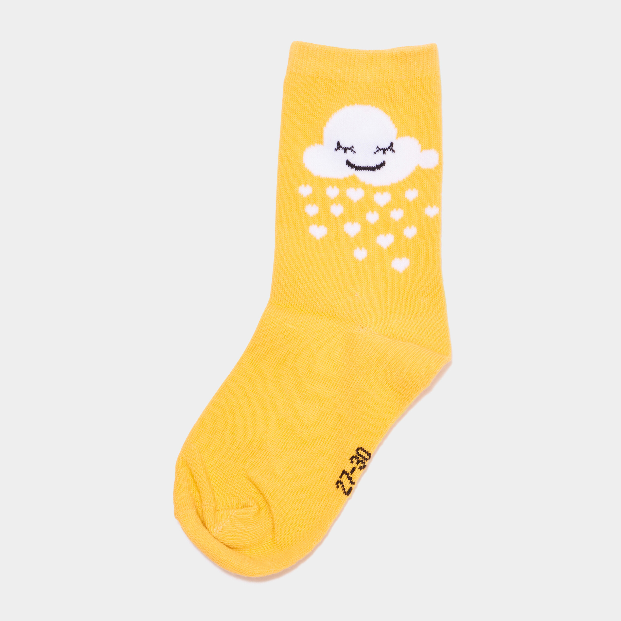 lot 5 paires chaussettes details meteo multicolore fille Lot 5 paires chaussettes détails météo multicolore fille