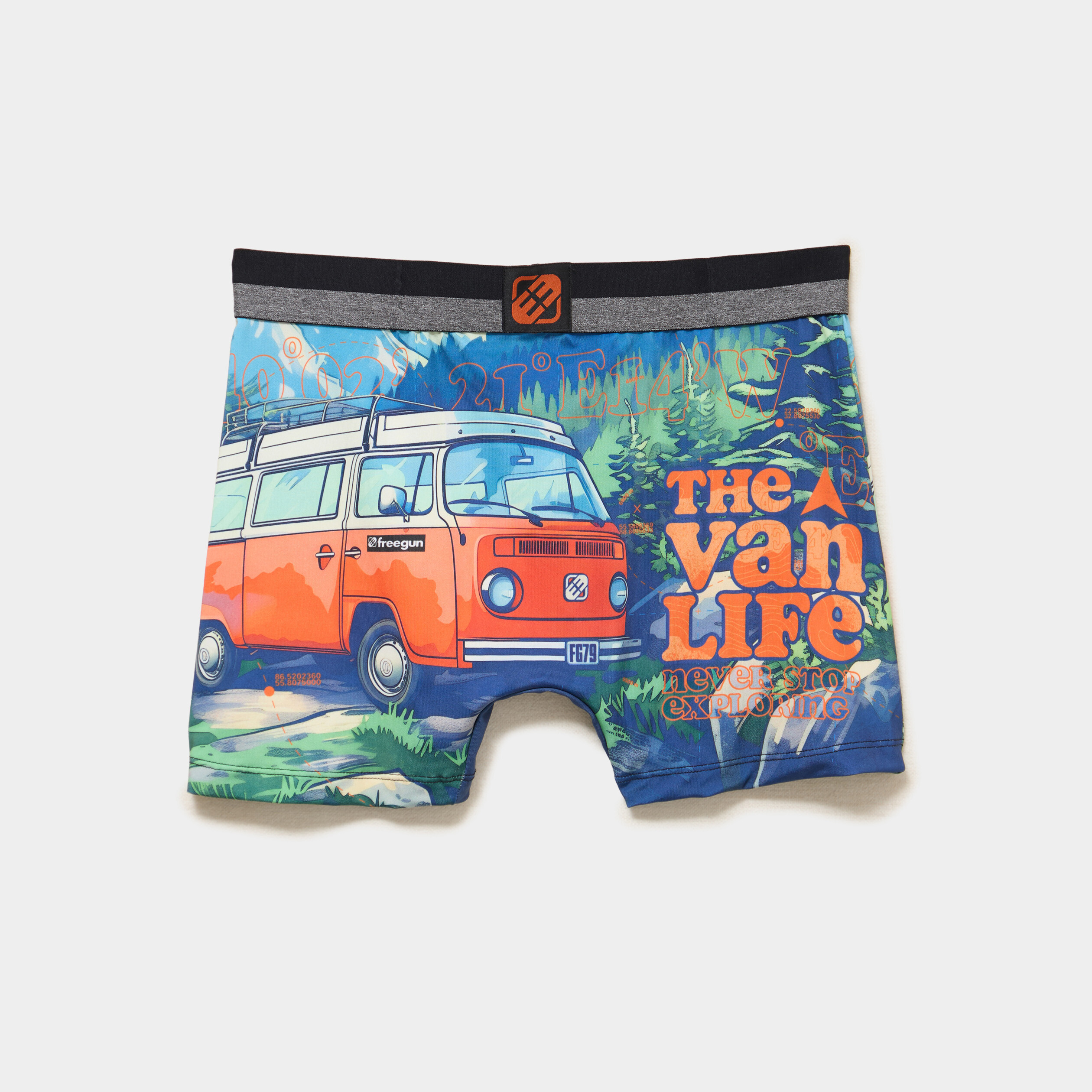Boxer Freegun rouge homme