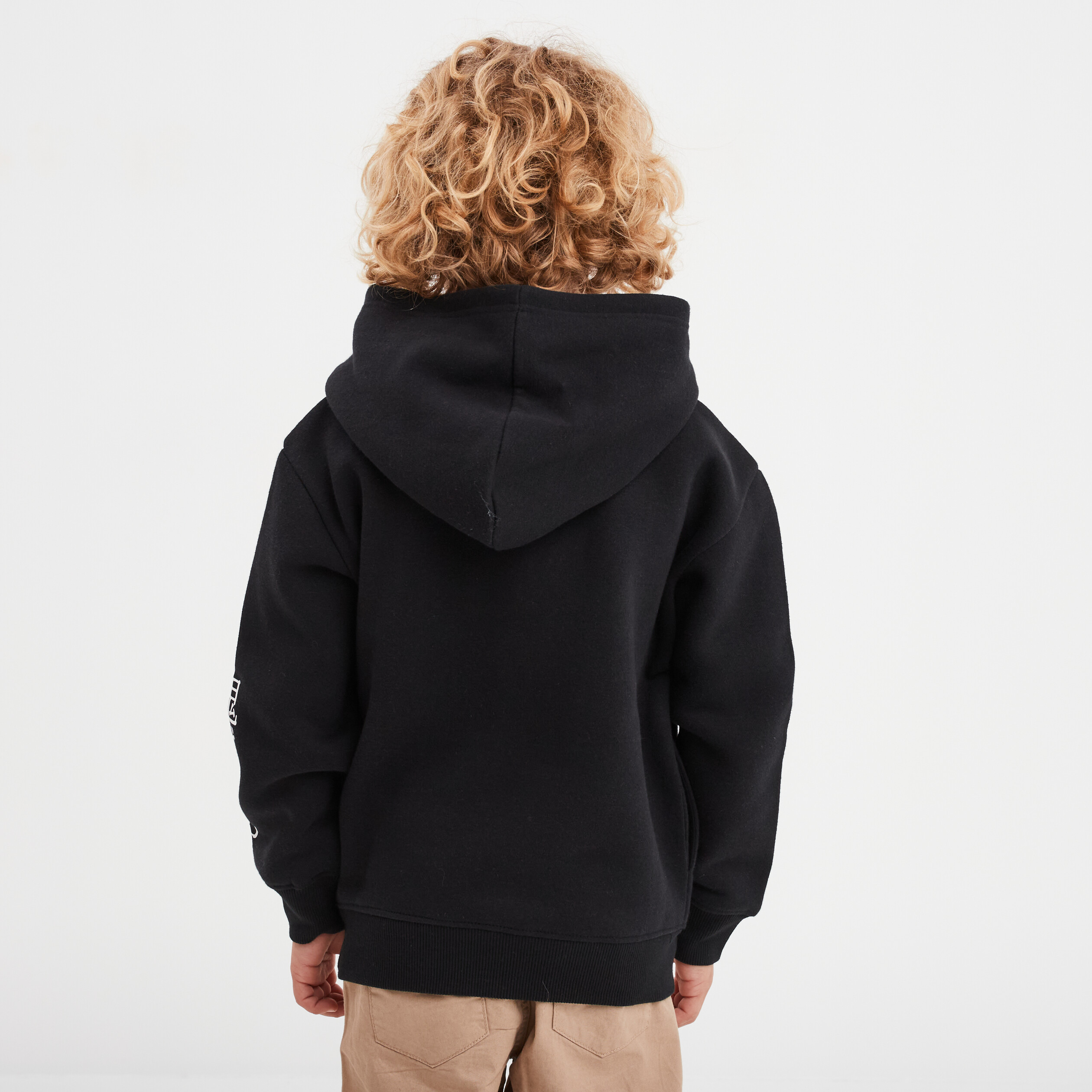 sweat a capuche hoodie demon slayer noir garcon Sweat à capuche hoodie Demon Slayer noir garçon