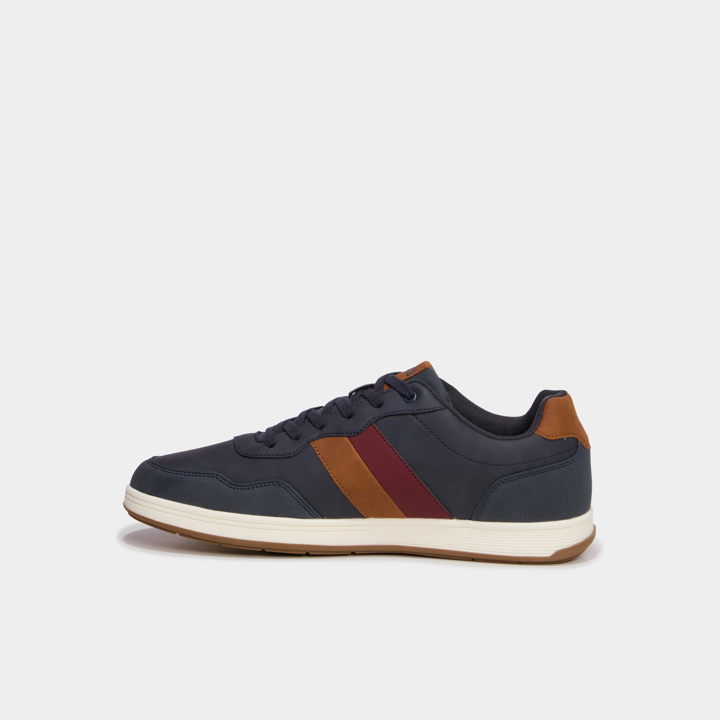 Baskets &agrave; lacets bleu homme