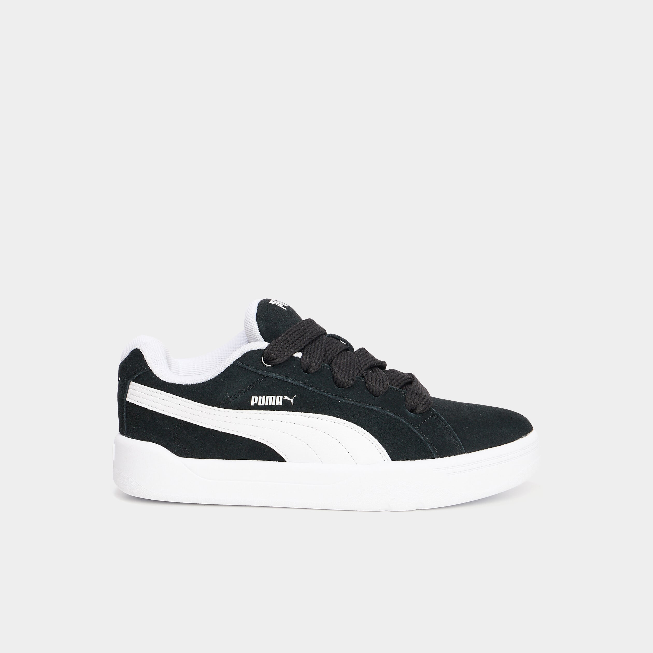 Tennis basses &agrave; lacets Puma noir femme