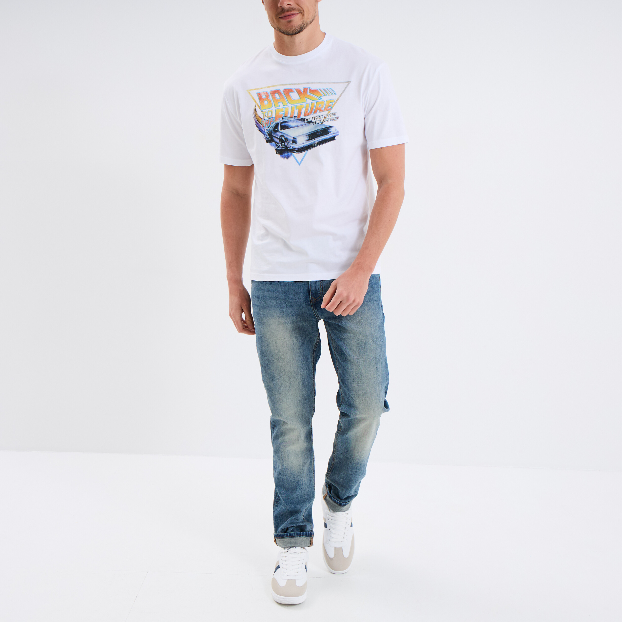 T-shirt Retour vers le futur - Colorful BTTF – Legend Icon