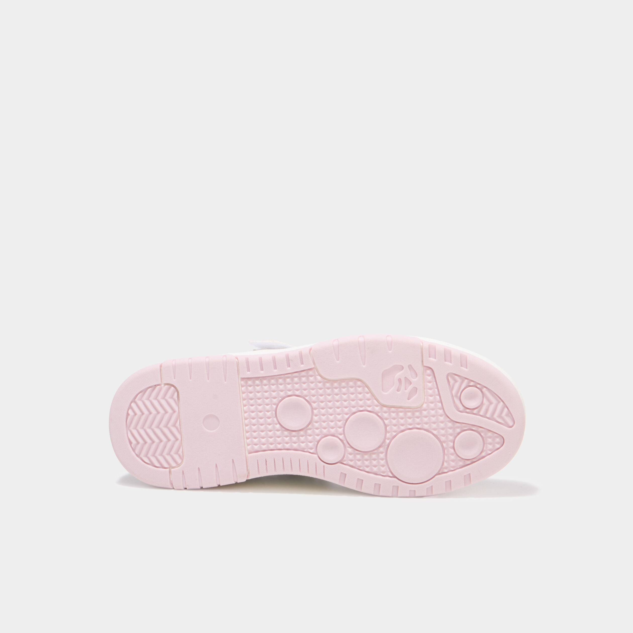 Tennis basses &agrave; scratchs bout renforc&eacute; multicolore fille