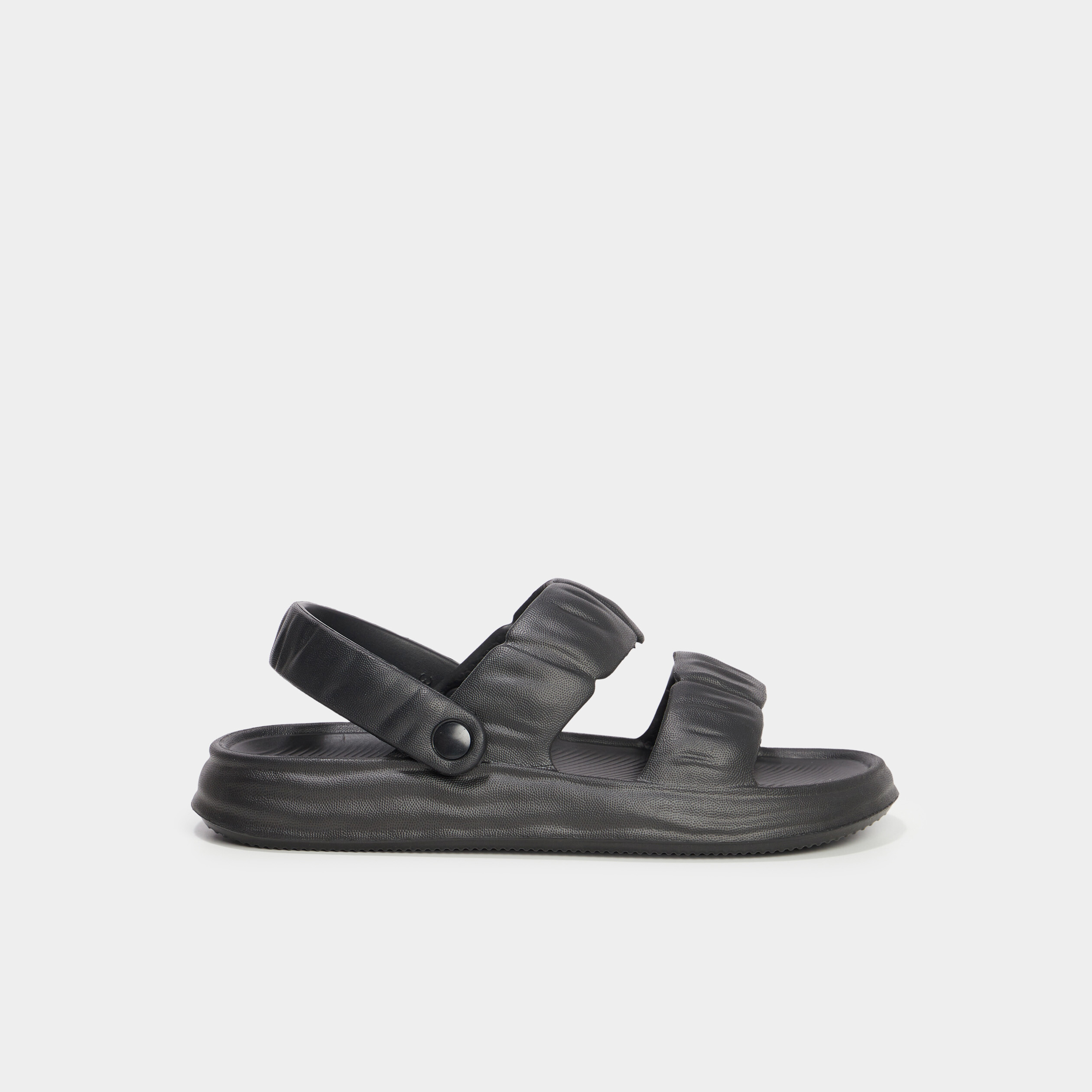 Sandales brides ajustables Wamea Beach noir femme
