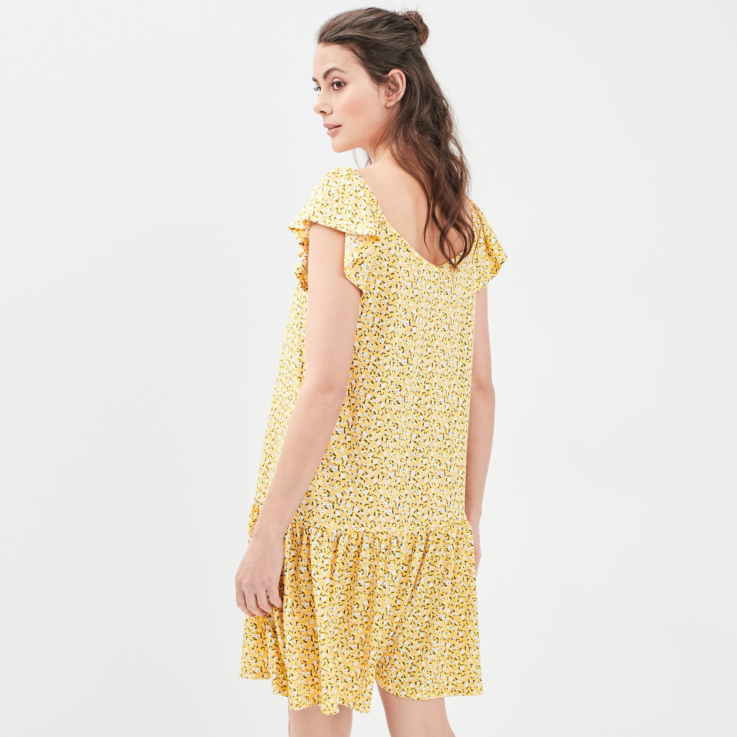 Robe jaune on sale citron femme