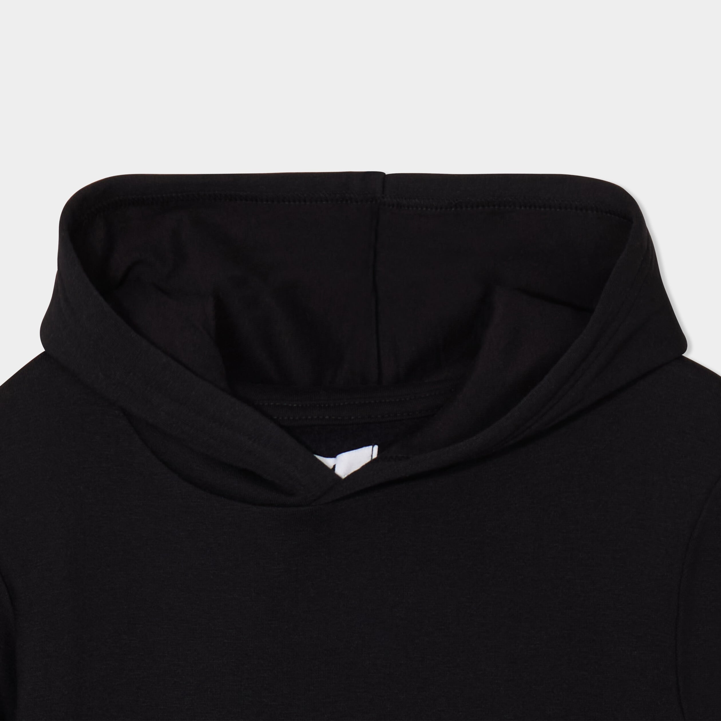 Sweat &agrave; capuche hoodie oversize noir gar&ccedil;on