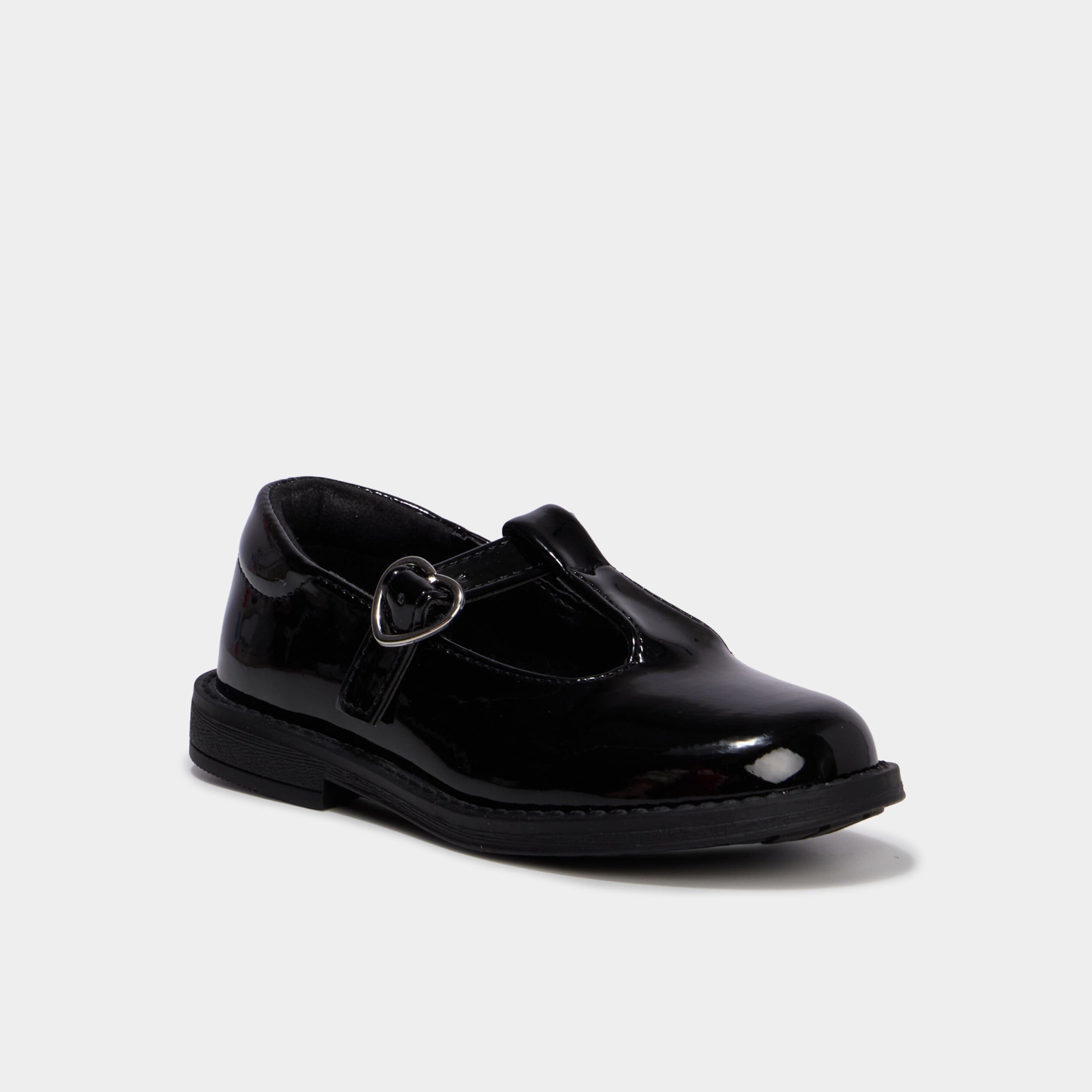 Babies salom&eacute; vernies noir fille