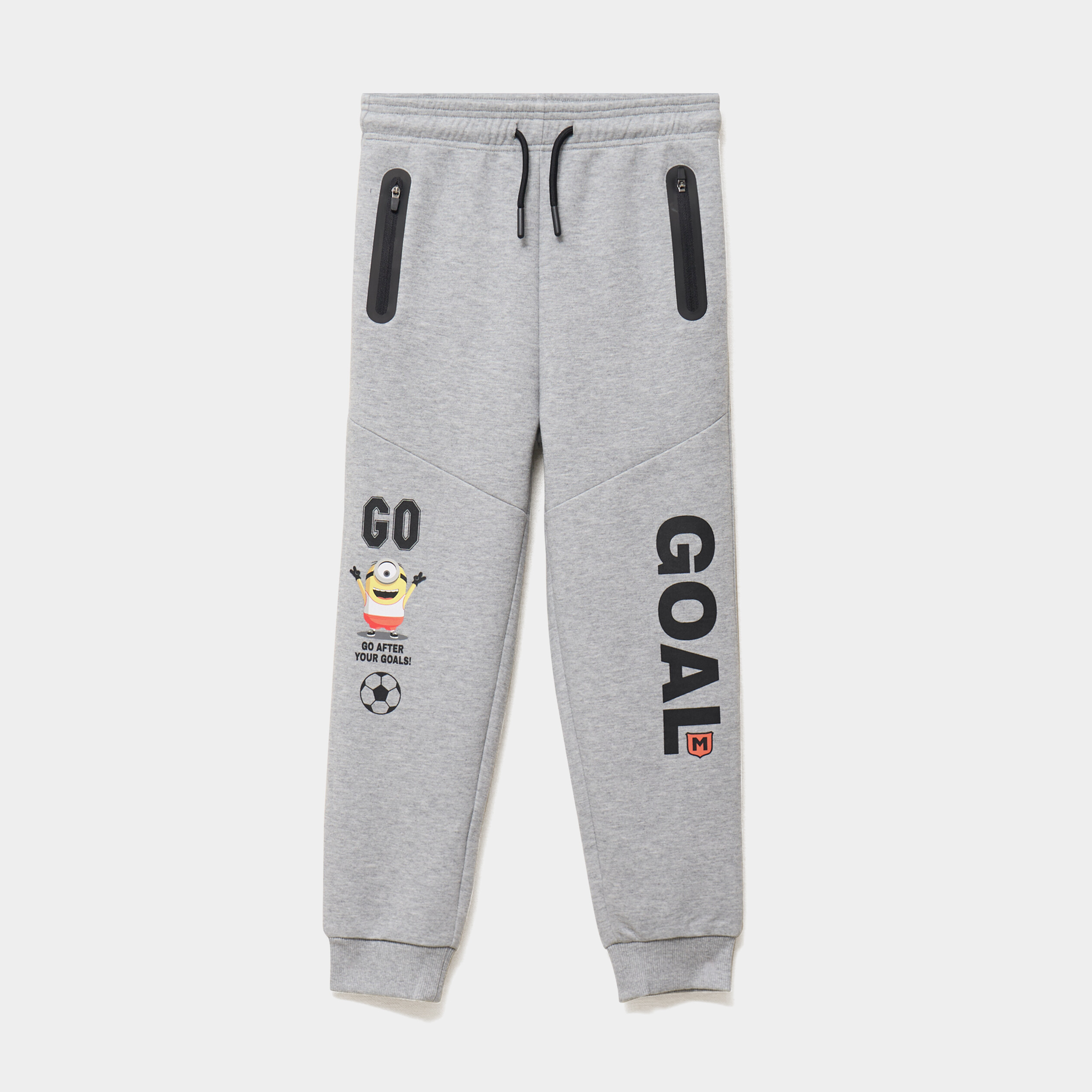 Pantalon de jogging regular gris gar&ccedil;on