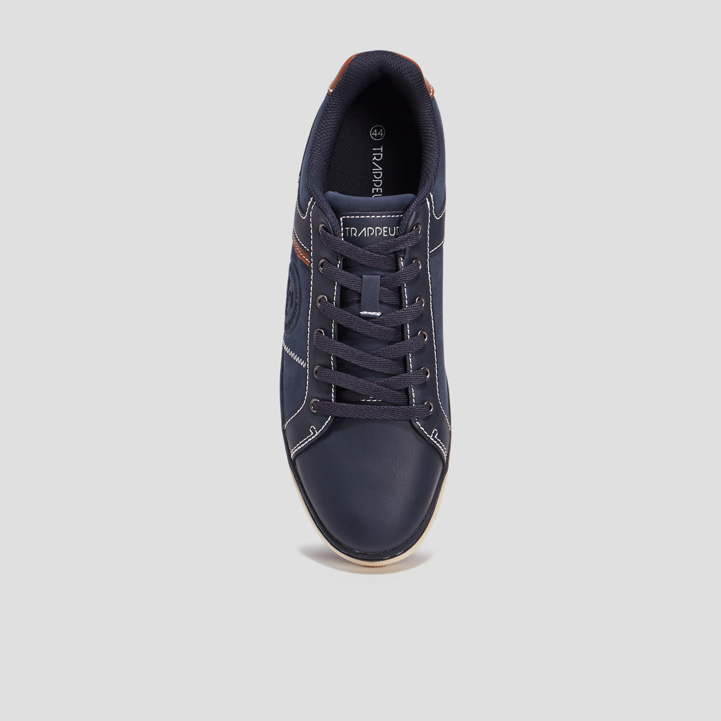 tennis a lacets trappeur bleu marine homme Tennis à lacets Trappeur bleu marine homme