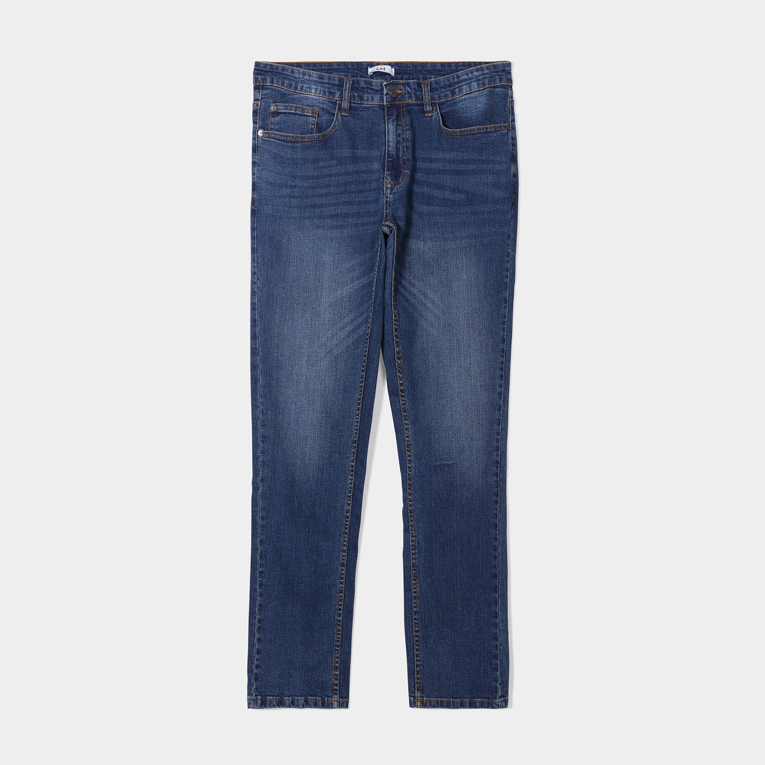 Jeans slim effet use denim dirty homme