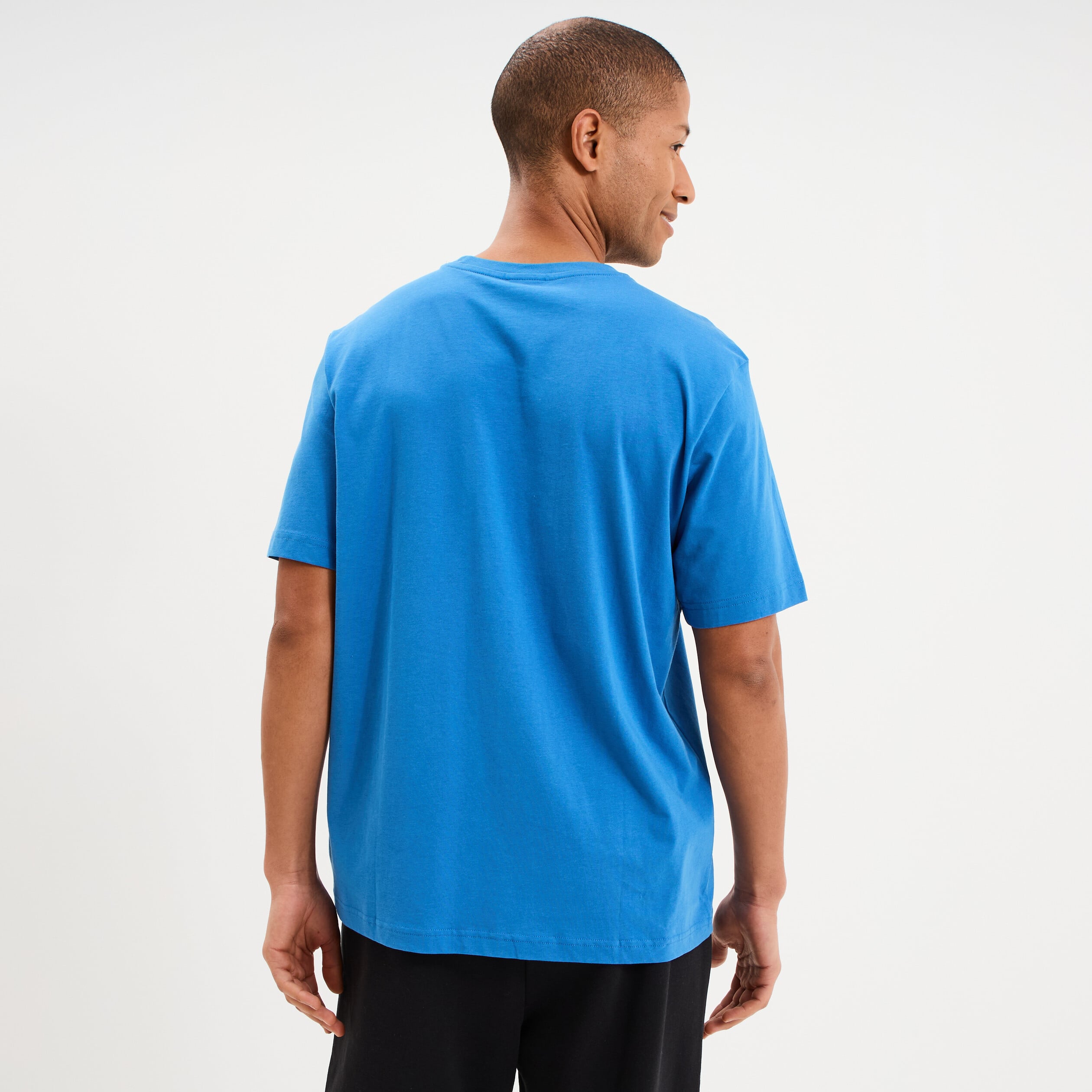 T-shirt &agrave; manches courtes coton Champion bleu homme