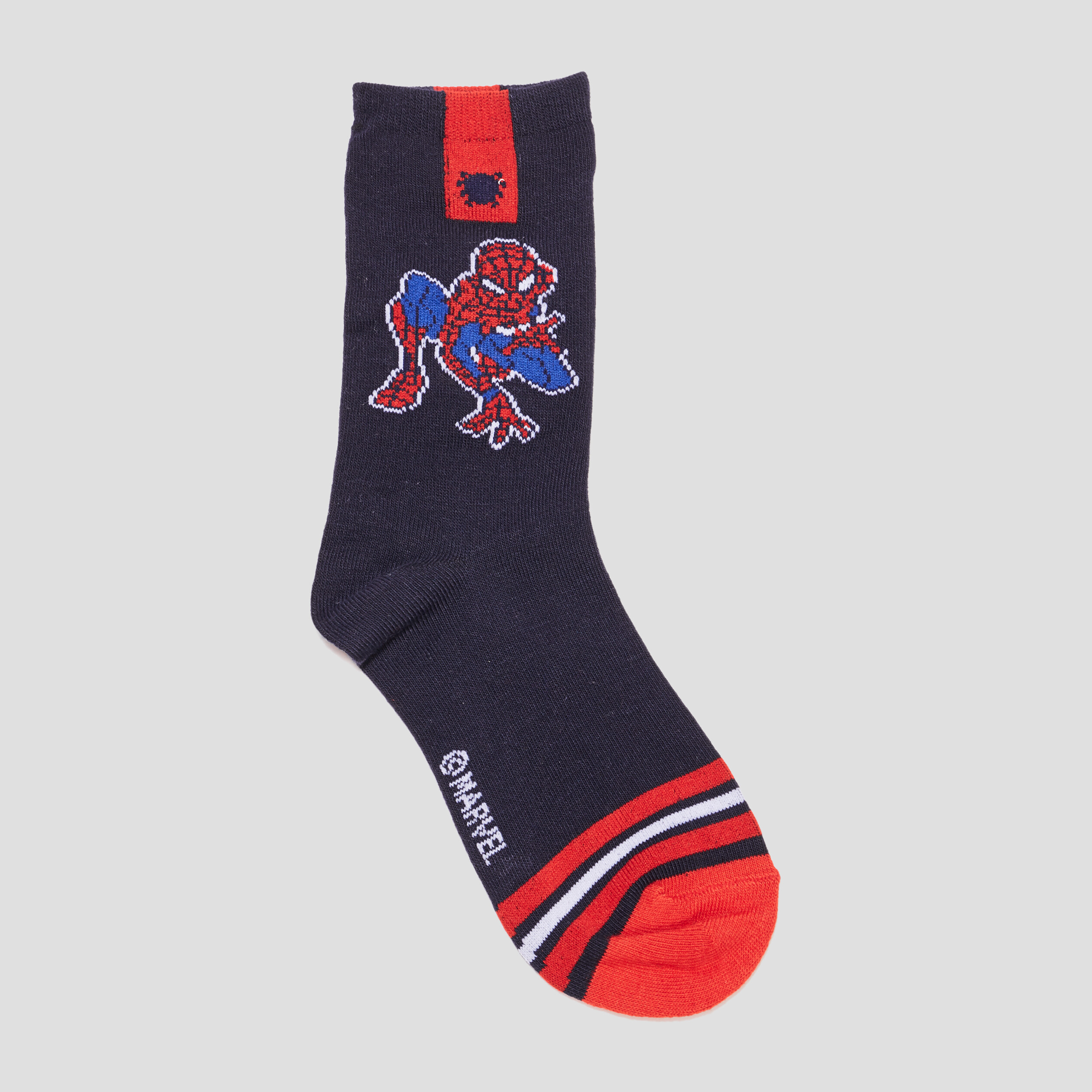 lot de 3 paires chaussettes spider man gris fonce garcon Lot de 3 paires chaussettes Spider-Man gris foncé garçon