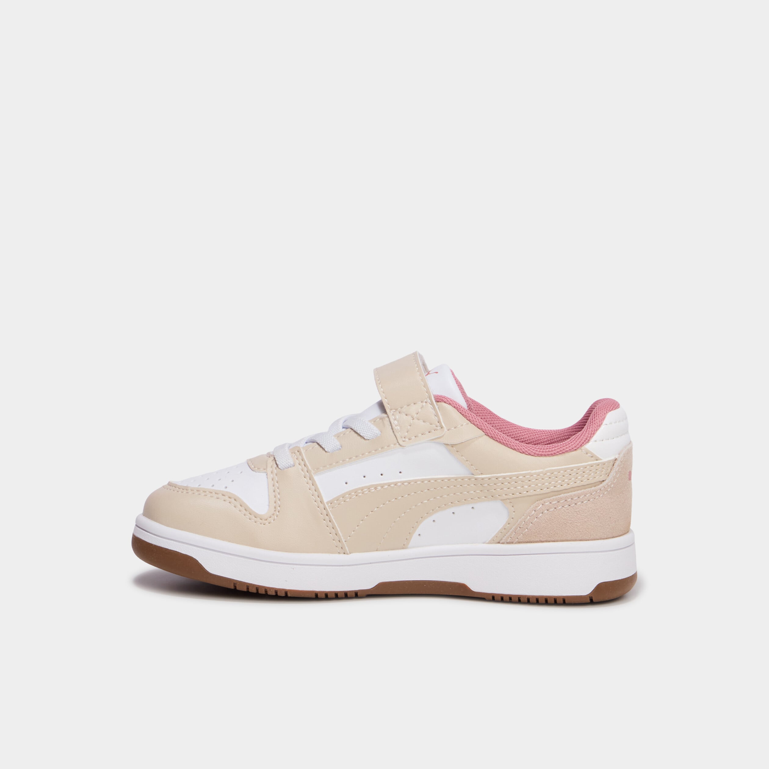 Baskets &agrave; scratchs Puma Rebound Slam sable fille