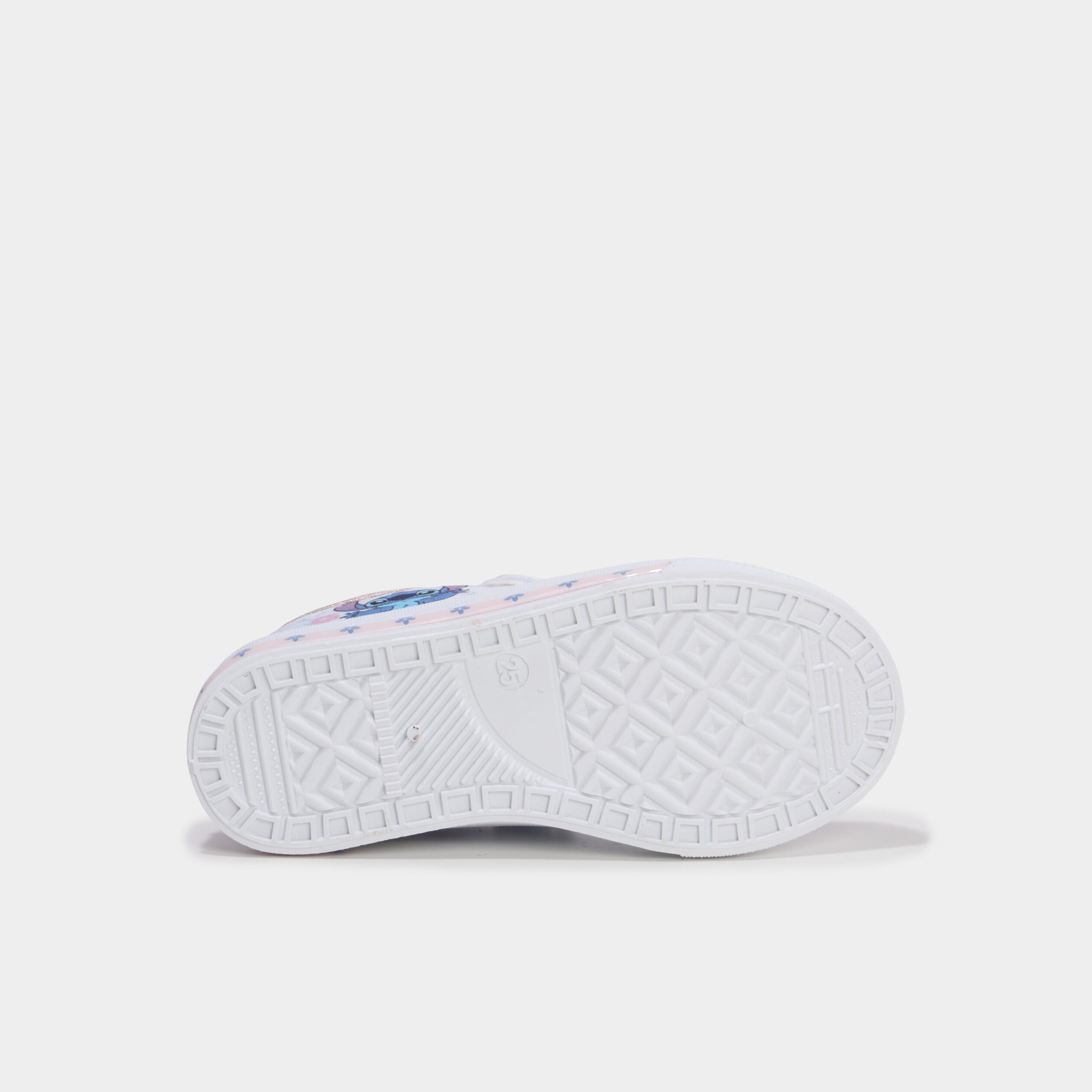 Tennis basses en toile lumineuses Stitch multicolore fille