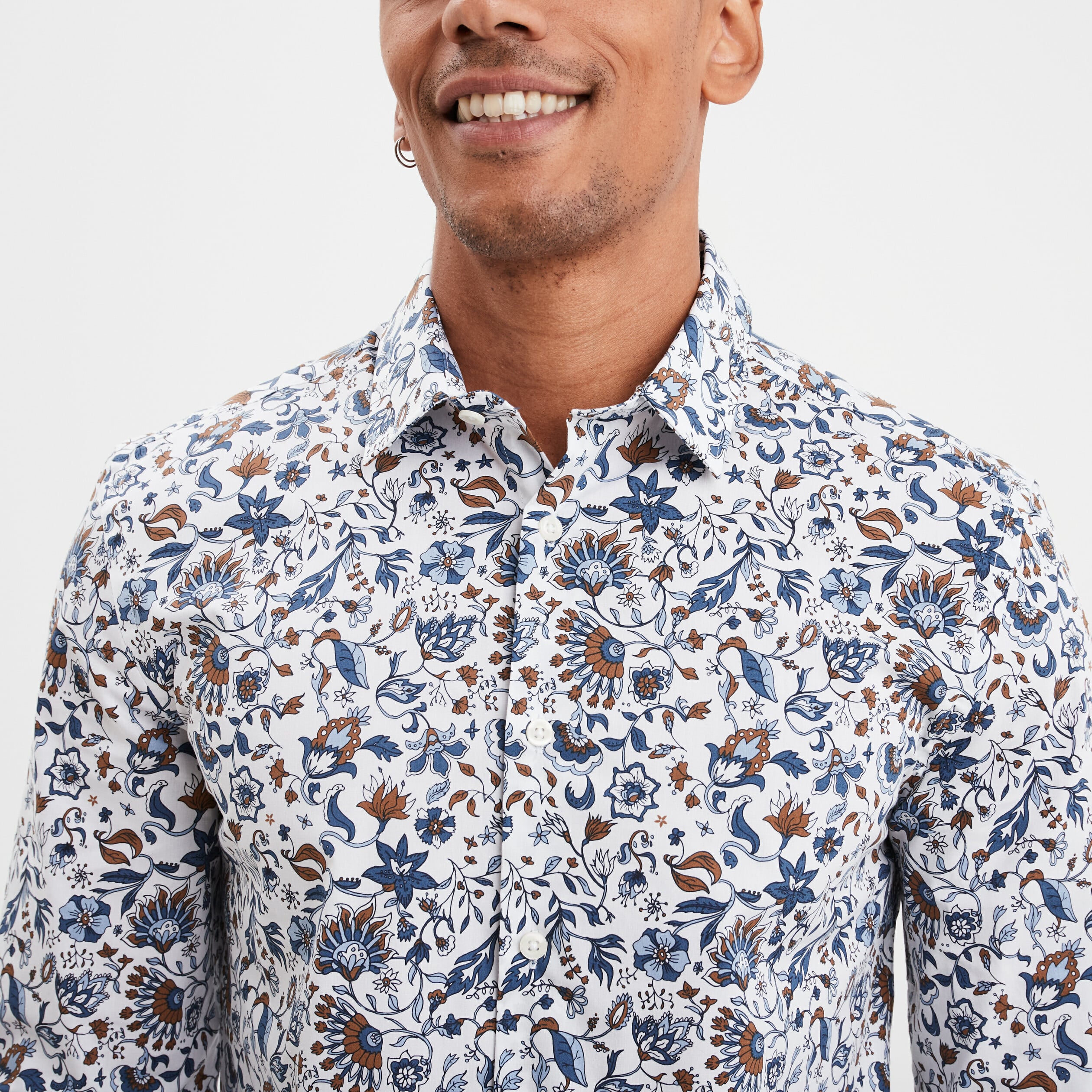 Chemise Huk Next Level Homme Blanche Manches Longues – Taille XL Neuve Avec étiquettes