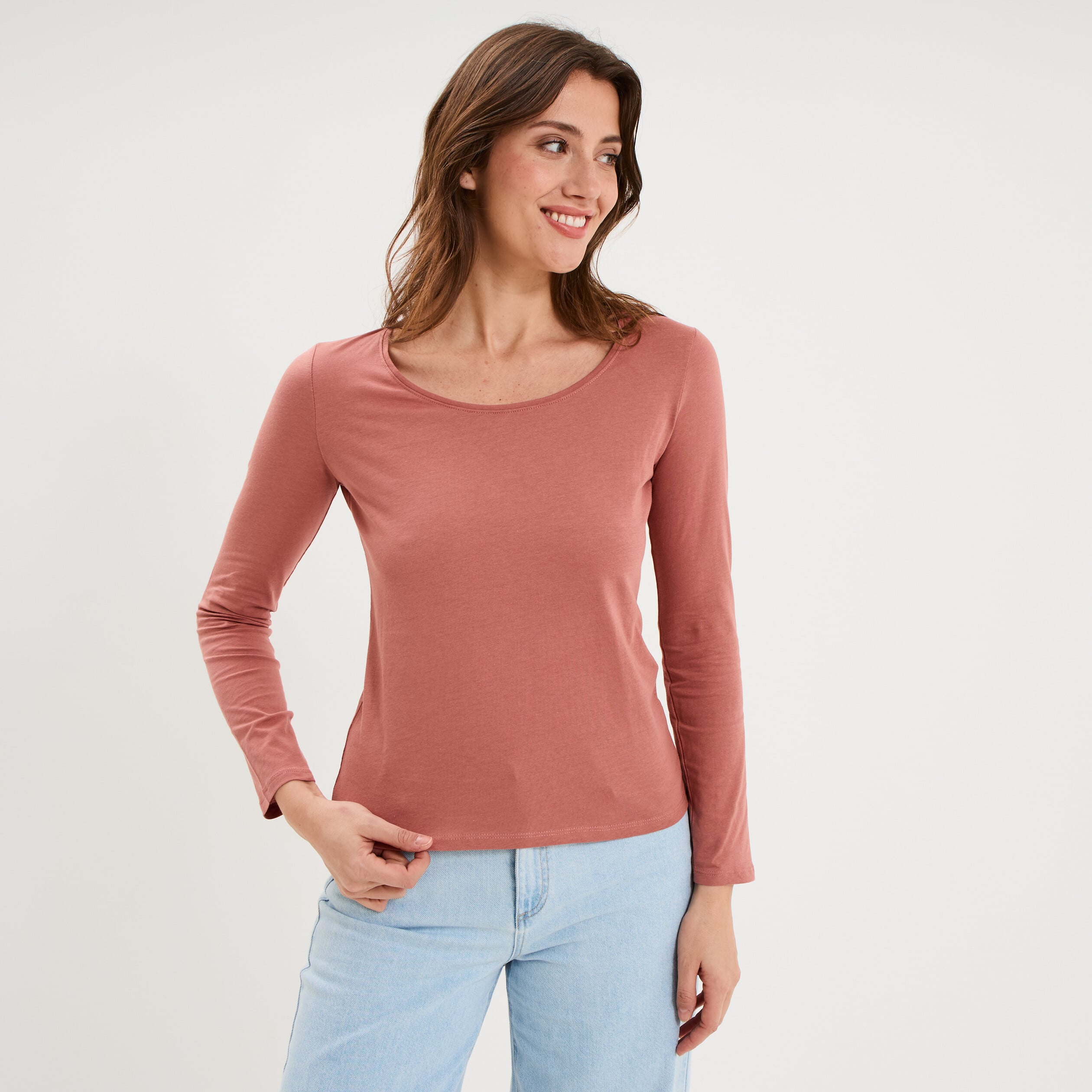 Top An'ge - Vieux Rose - Taille 1 - Occasion Très Bon état