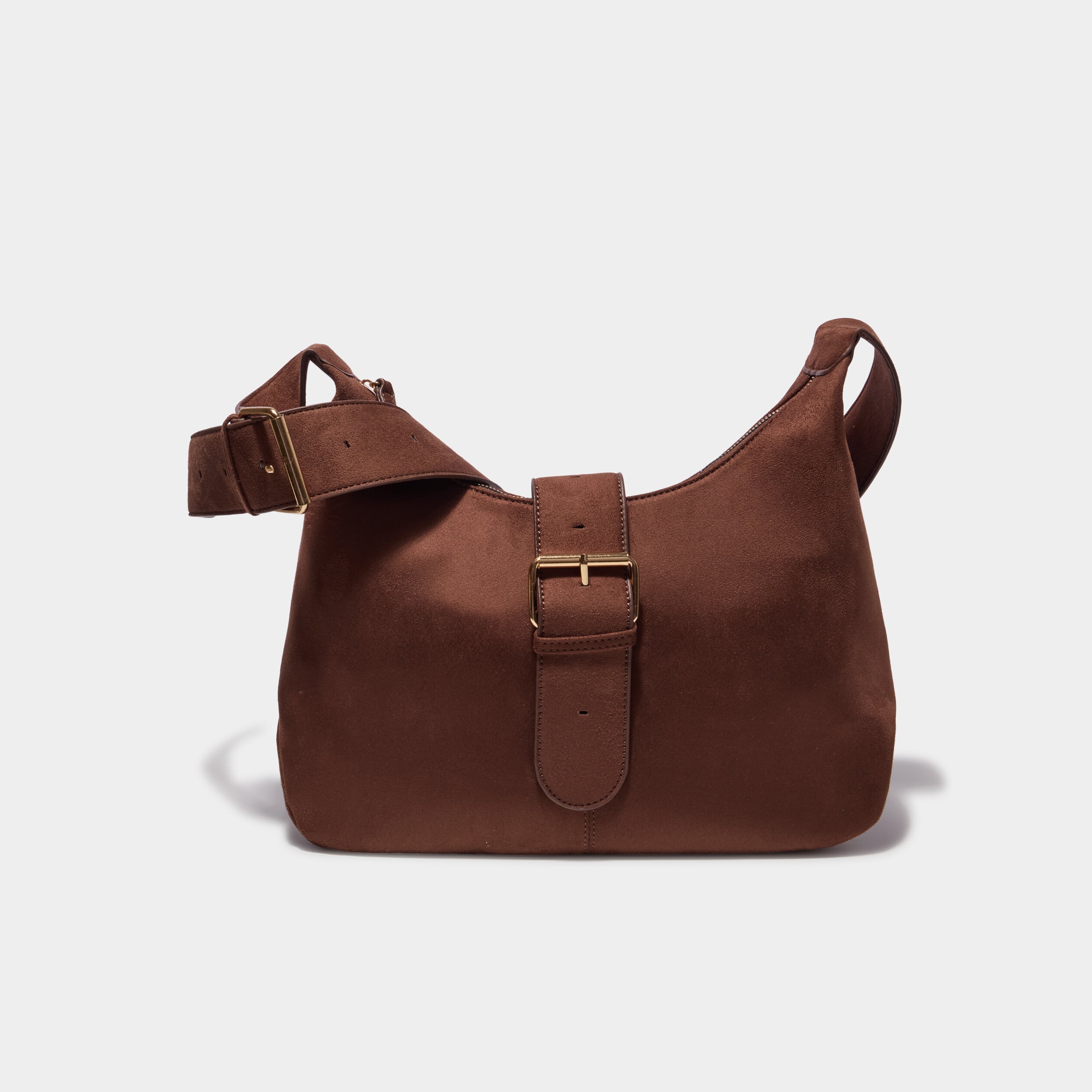Sac port&eacute;-&eacute;paule marron fonc&eacute; femme