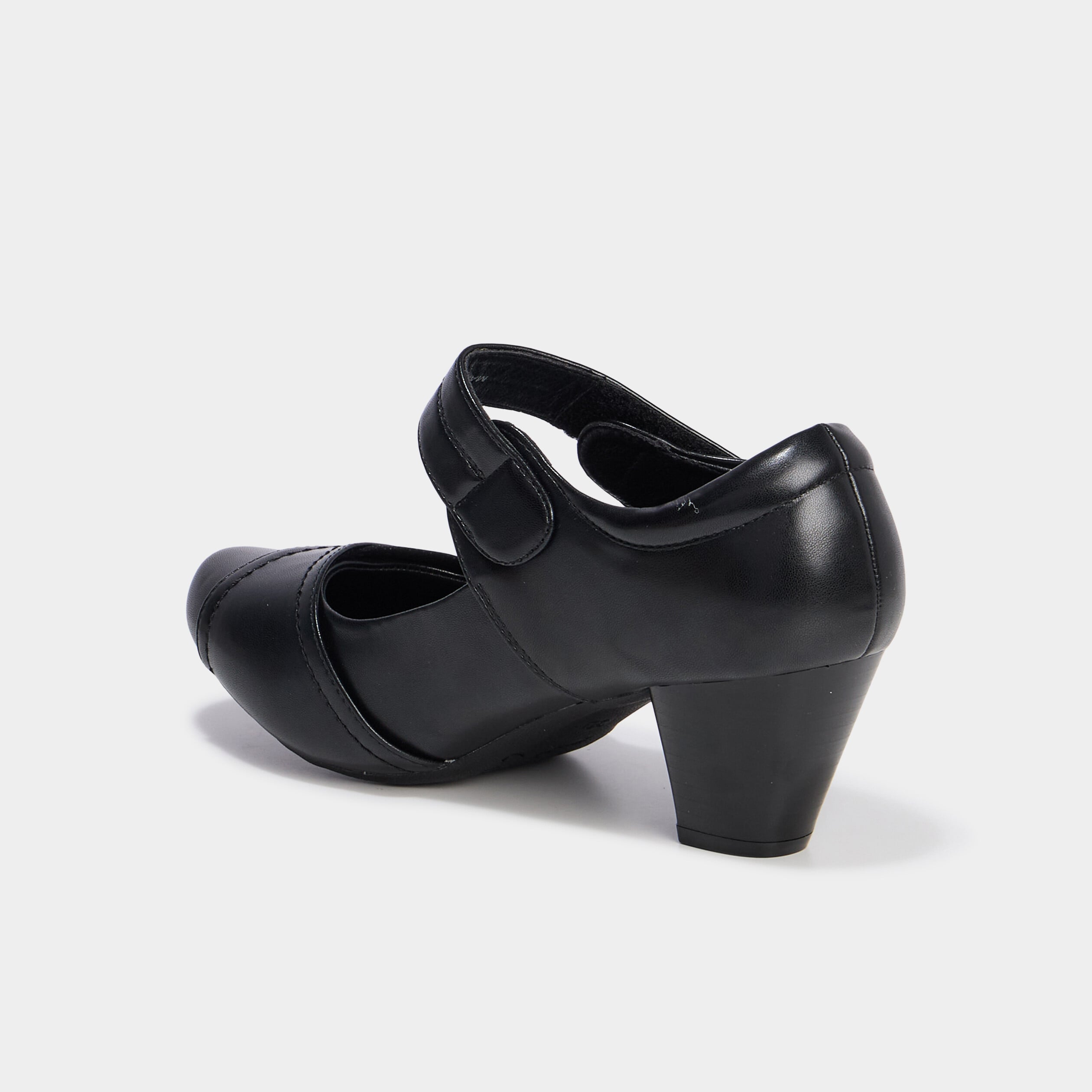 Escarpins &agrave; talons noir femme