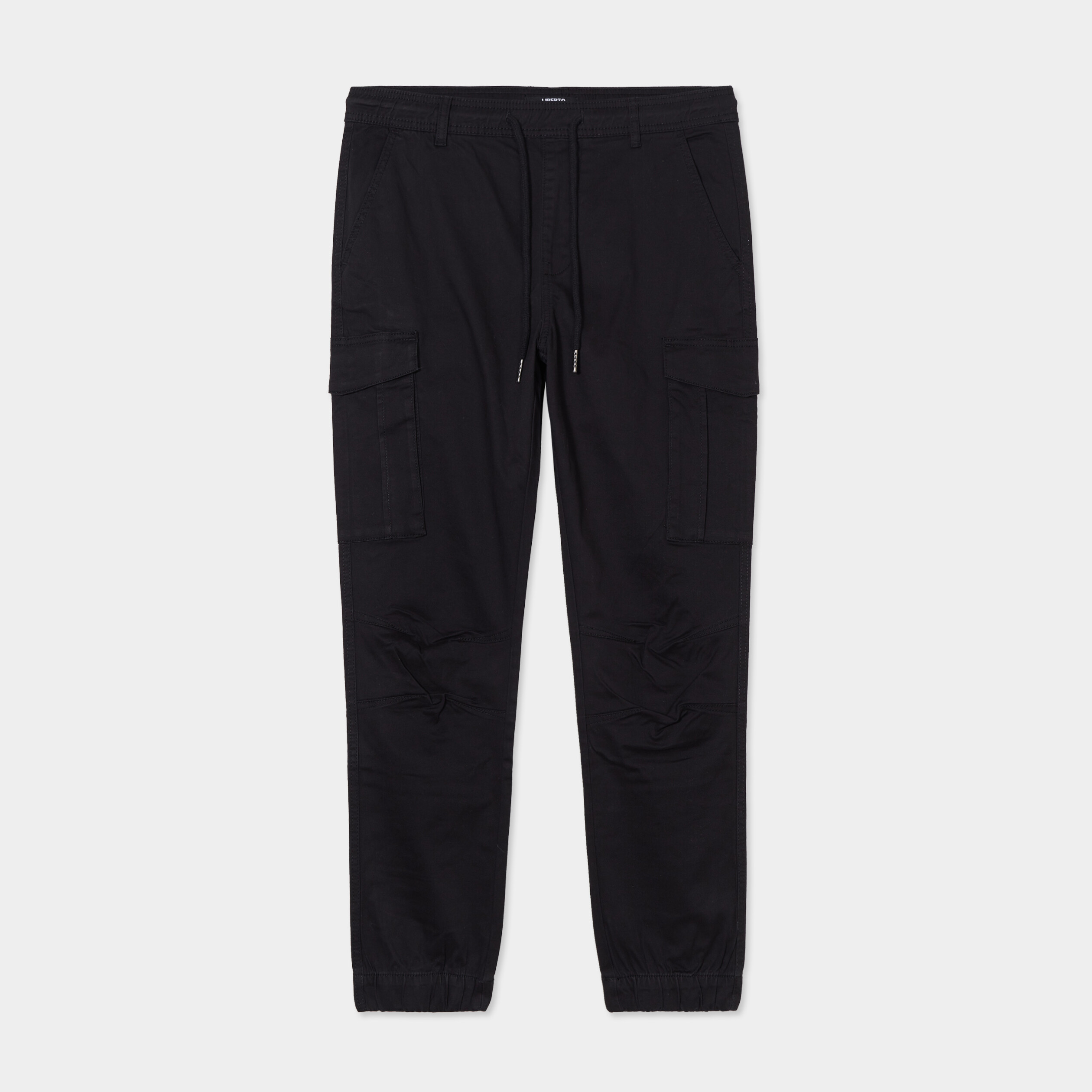 Pantalon cargo slim noir homme