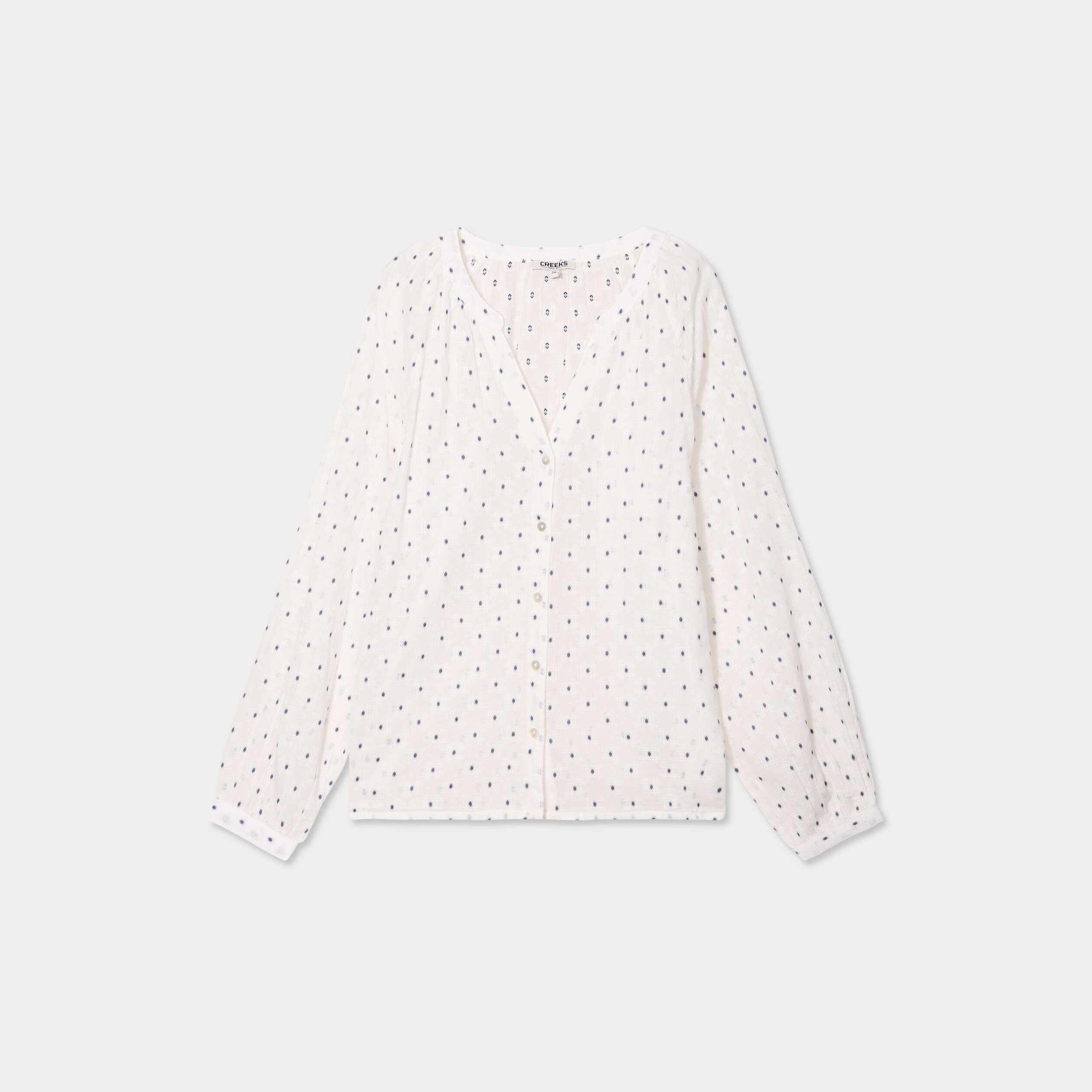 blouse oversize coton majoritaire blanc femme Blouse oversize coton majoritaire blanc femme