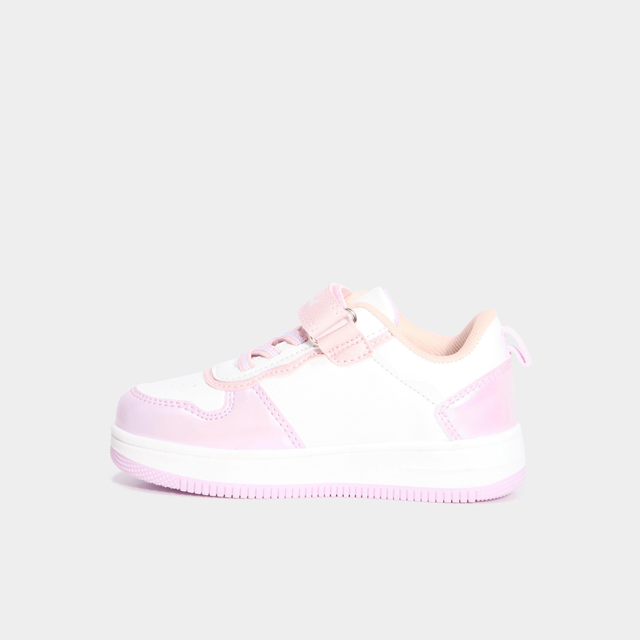 Baskets Reine des neiges violet fille