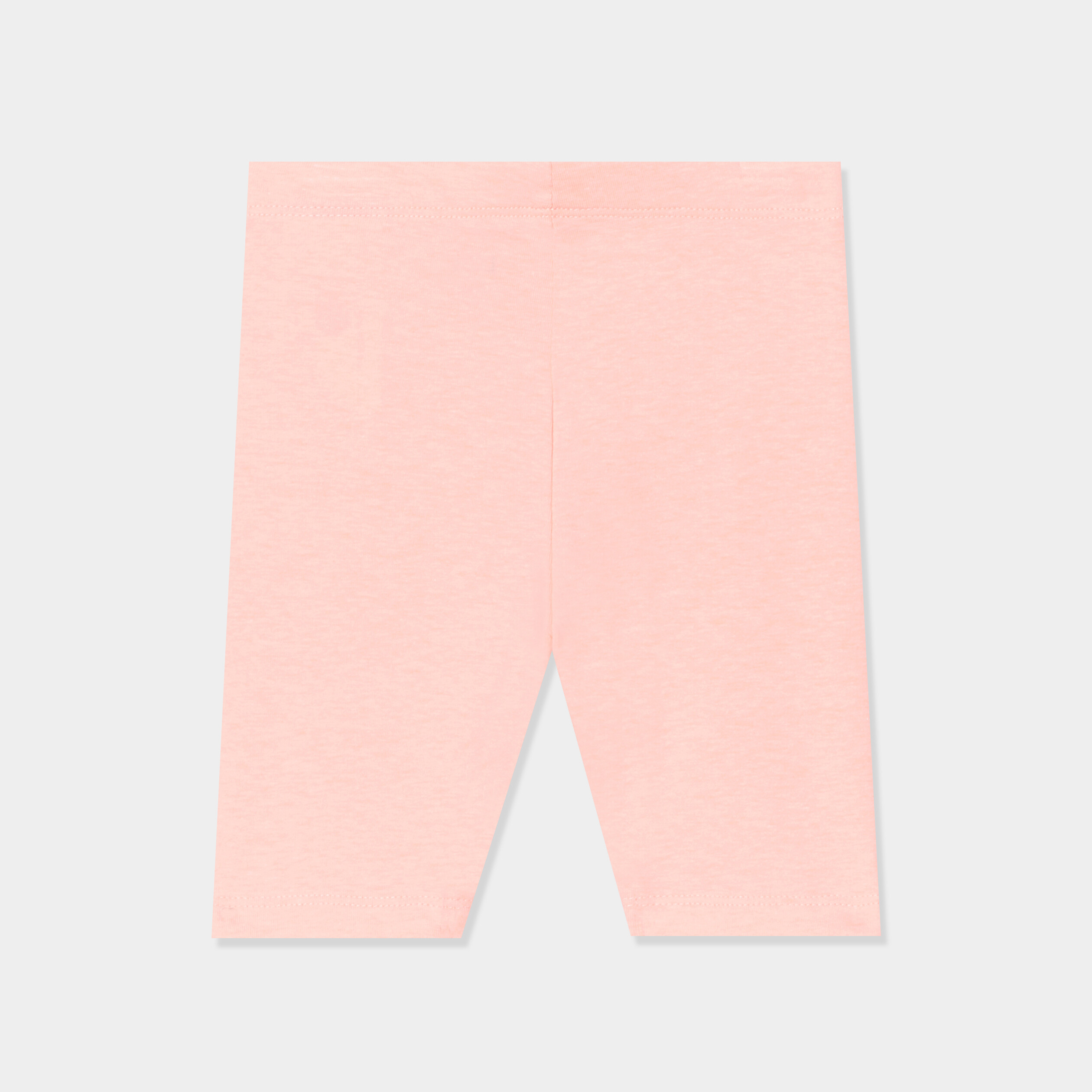 Lot 2 shorts cyclistes taille standard blanc b&eacute;b&eacute; fille