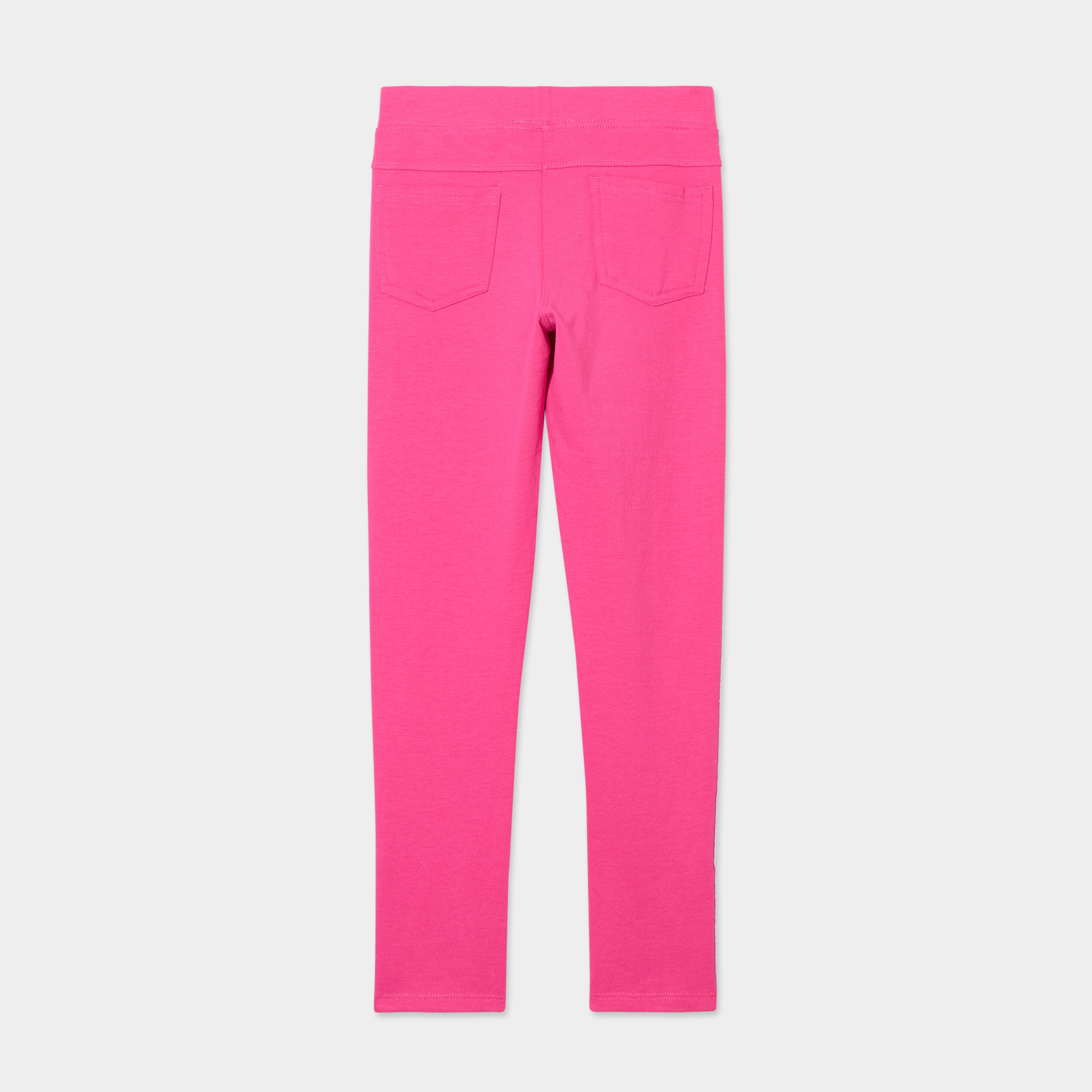 tregging avec bandes rose fushia fille Tregging avec bandes rose fushia fille