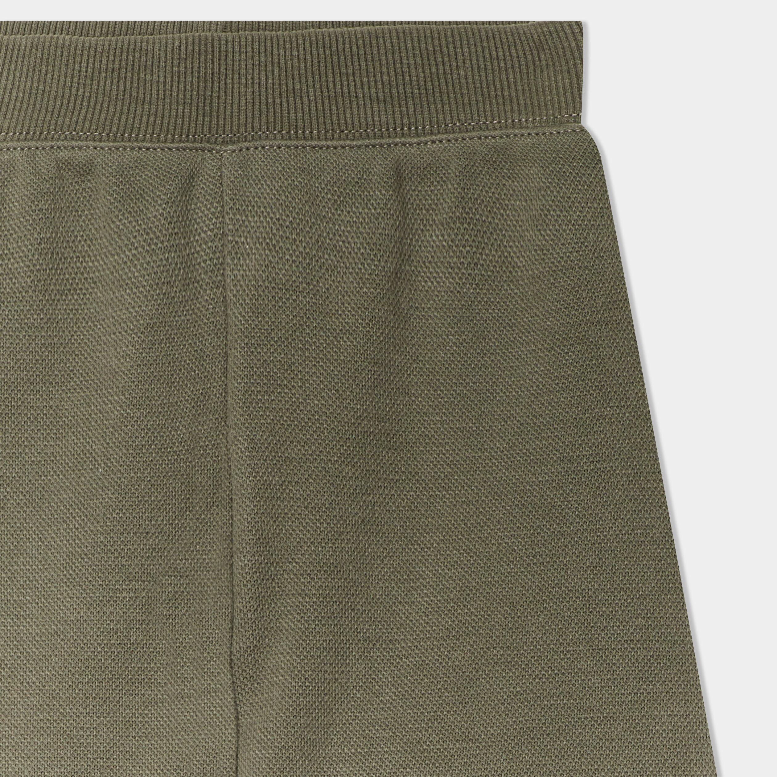pantalon jogging taille elastiquee coton vert kaki bebeg Pantalon jogging taille élastiquée coton vert kaki bébé garçon