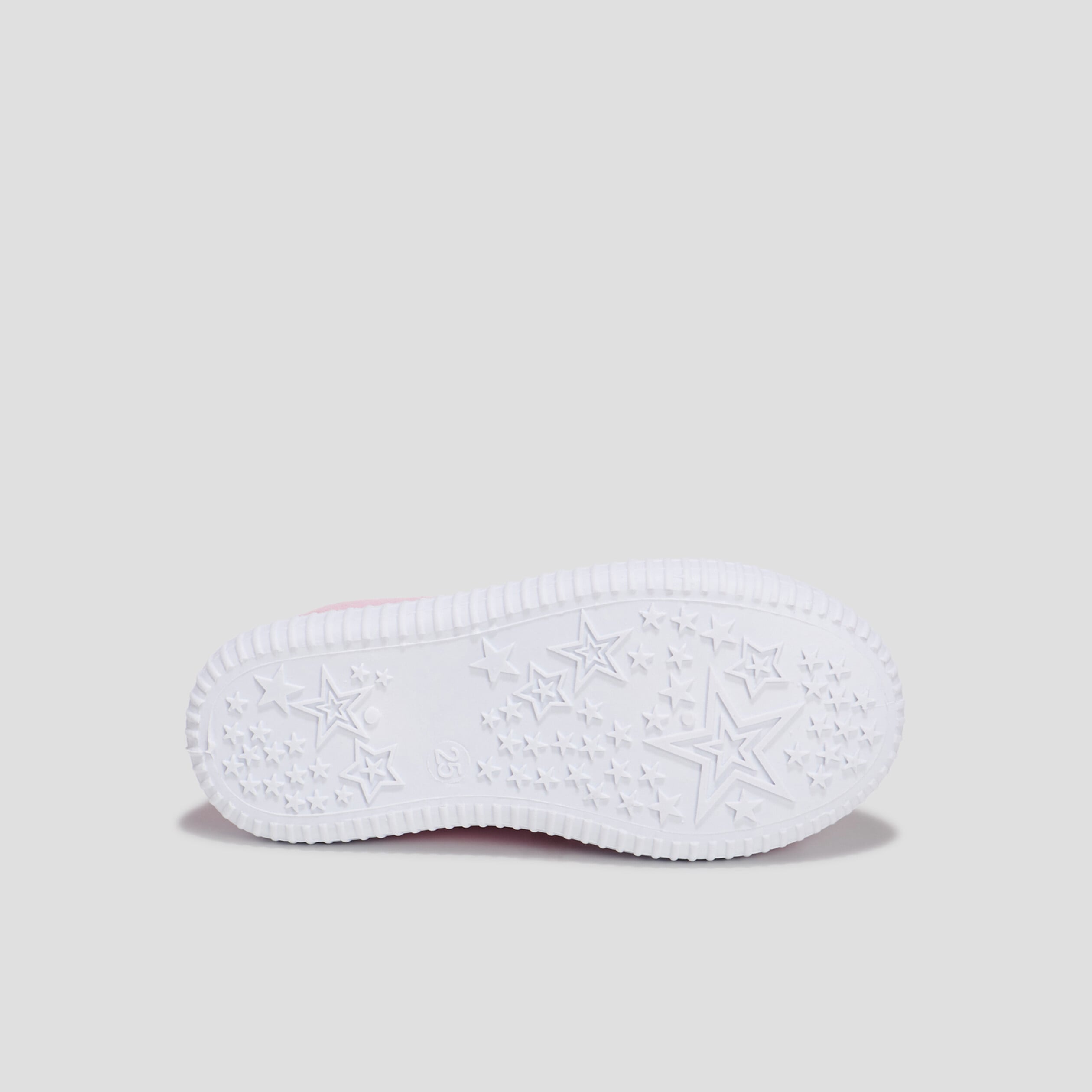 Babies toile avec noeuds bout renforc&eacute; rose fille