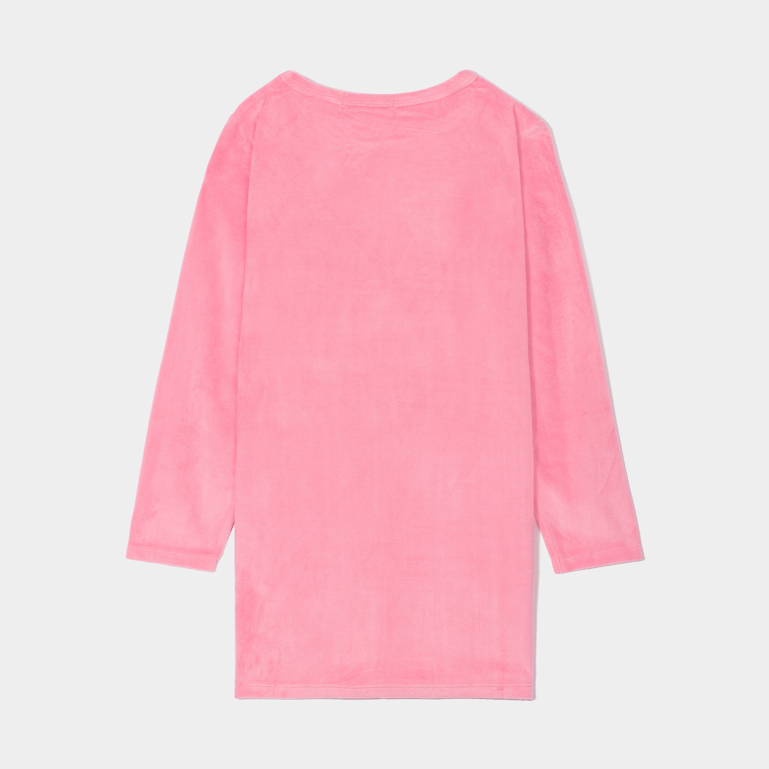 Ensemble pyjama 2 pi ces velours rose fille