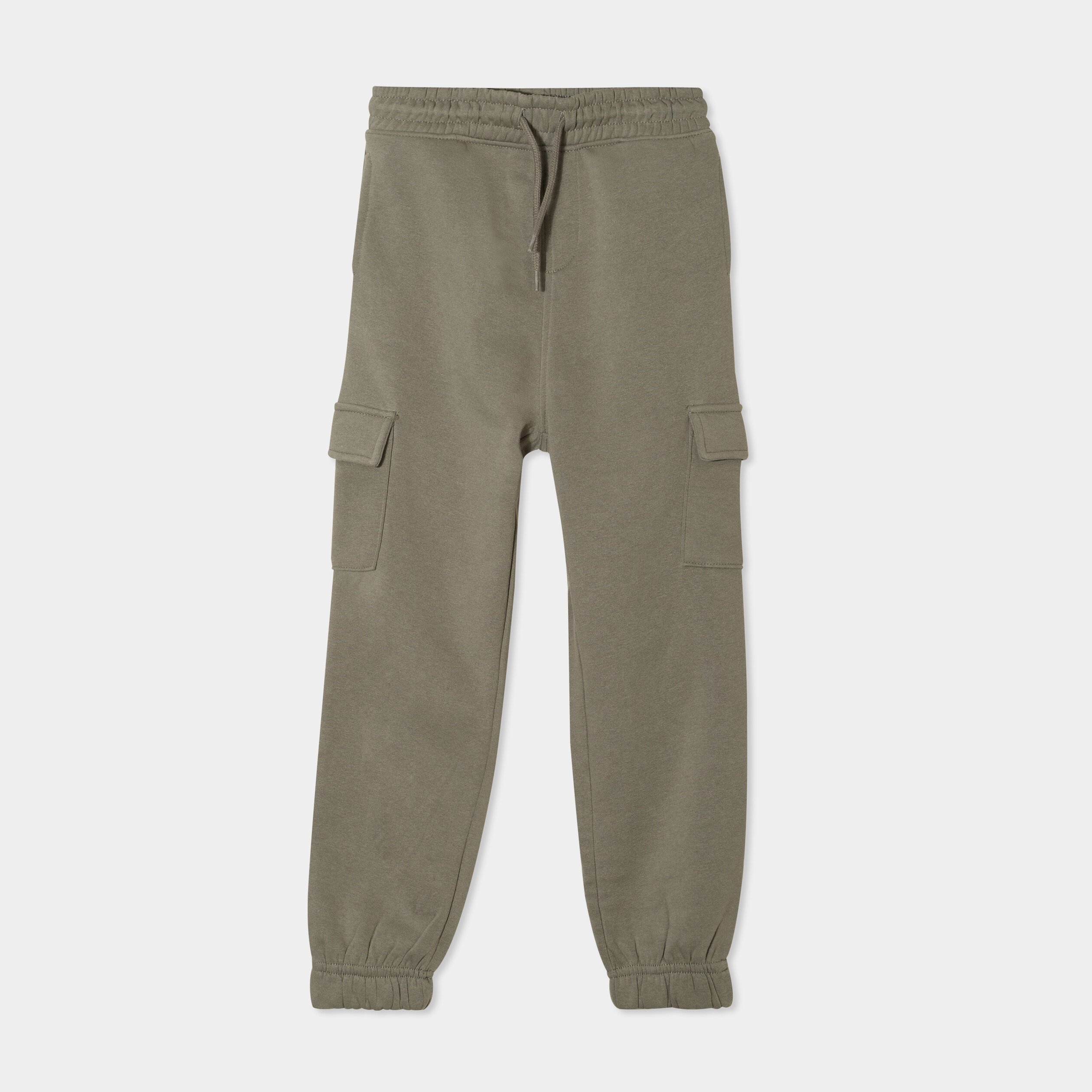 pantalon de jogging cargo vert kaki garcon Pantalon de jogging cargo vert kaki garçon