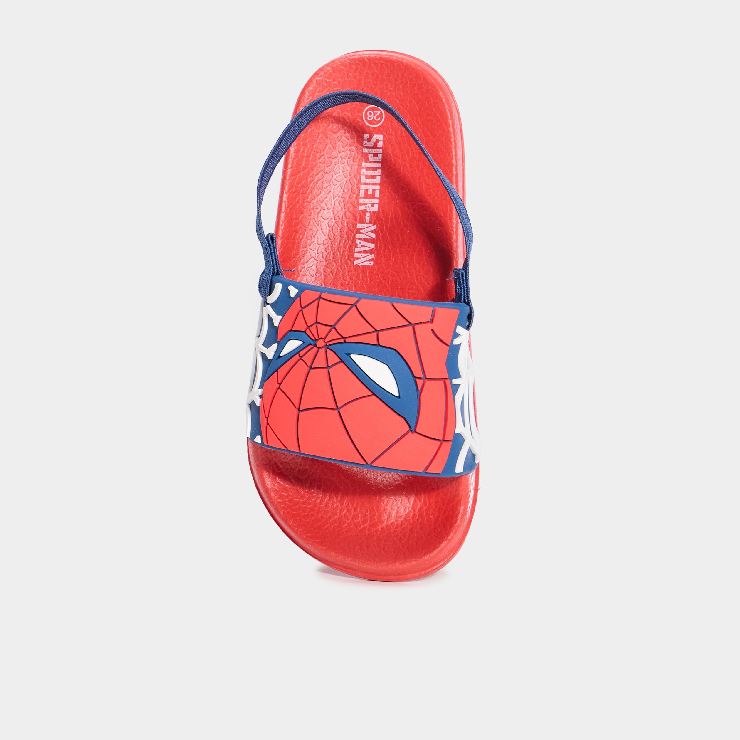 Mules de plage Spider-Man rouge gar&ccedil;on