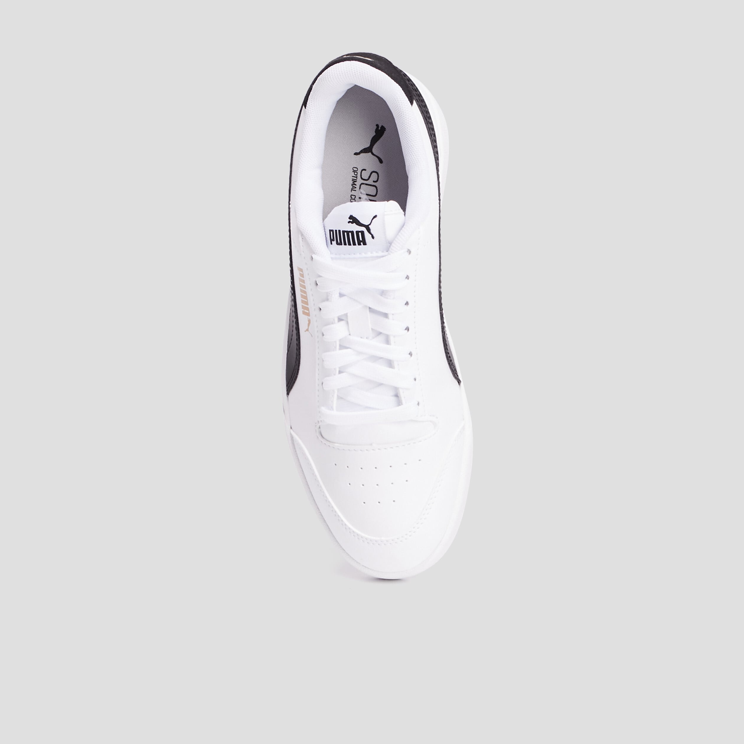 Baskets &agrave; lacets Puma Shuffle blanc gar&ccedil;on