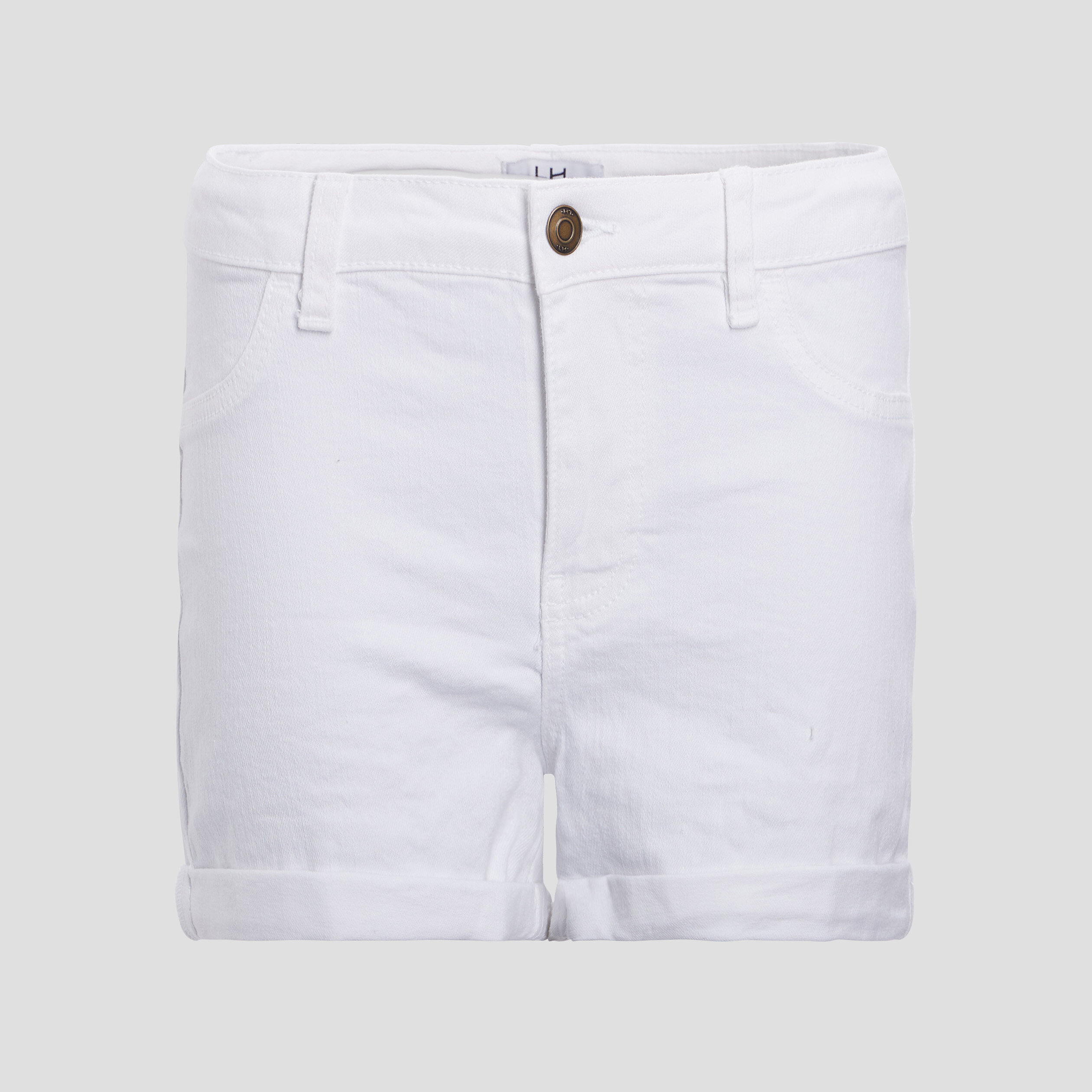 short slim en jean blanc femme Short slim en jean blanc femme