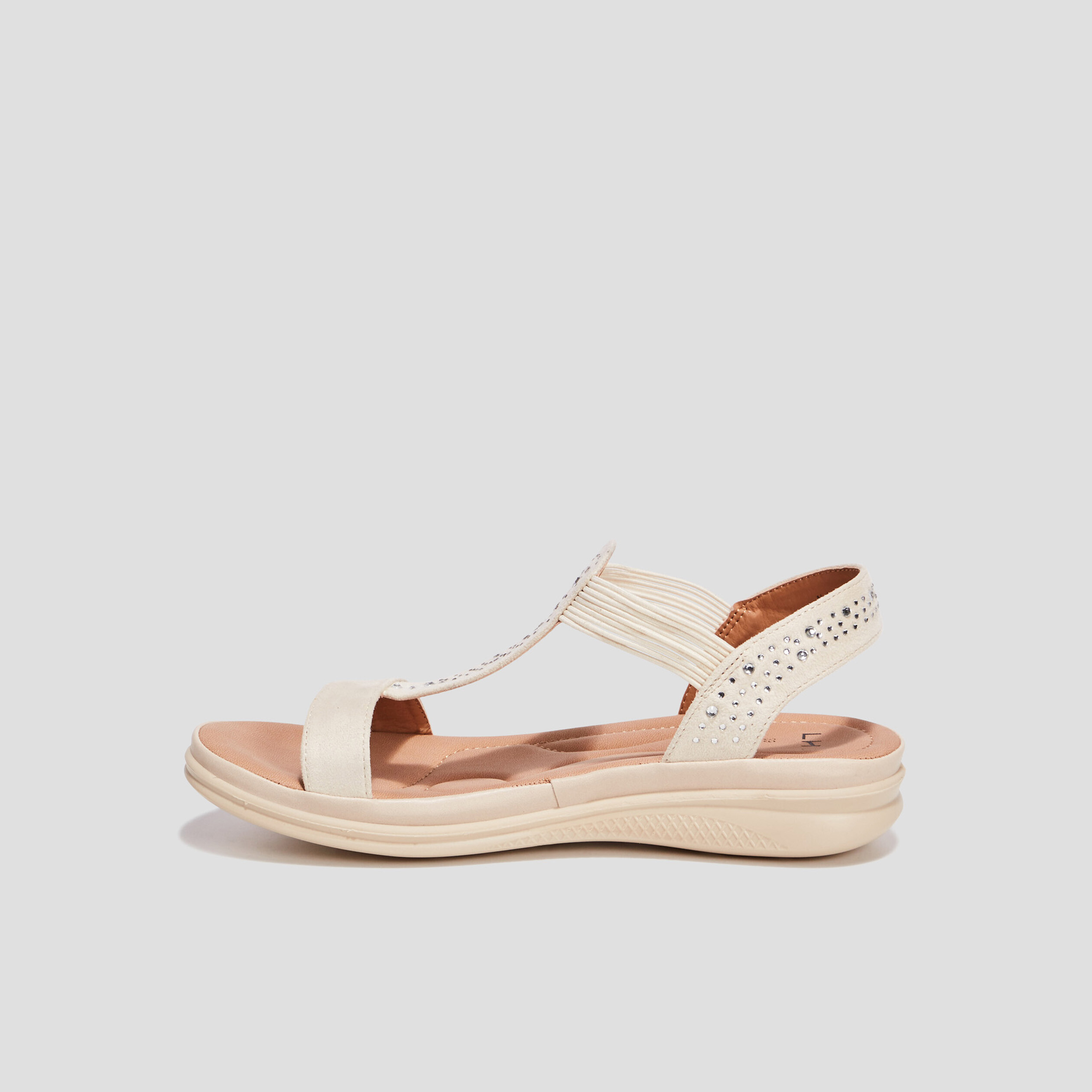 sandales avec strass sable femme Sandales avec strass sable femme