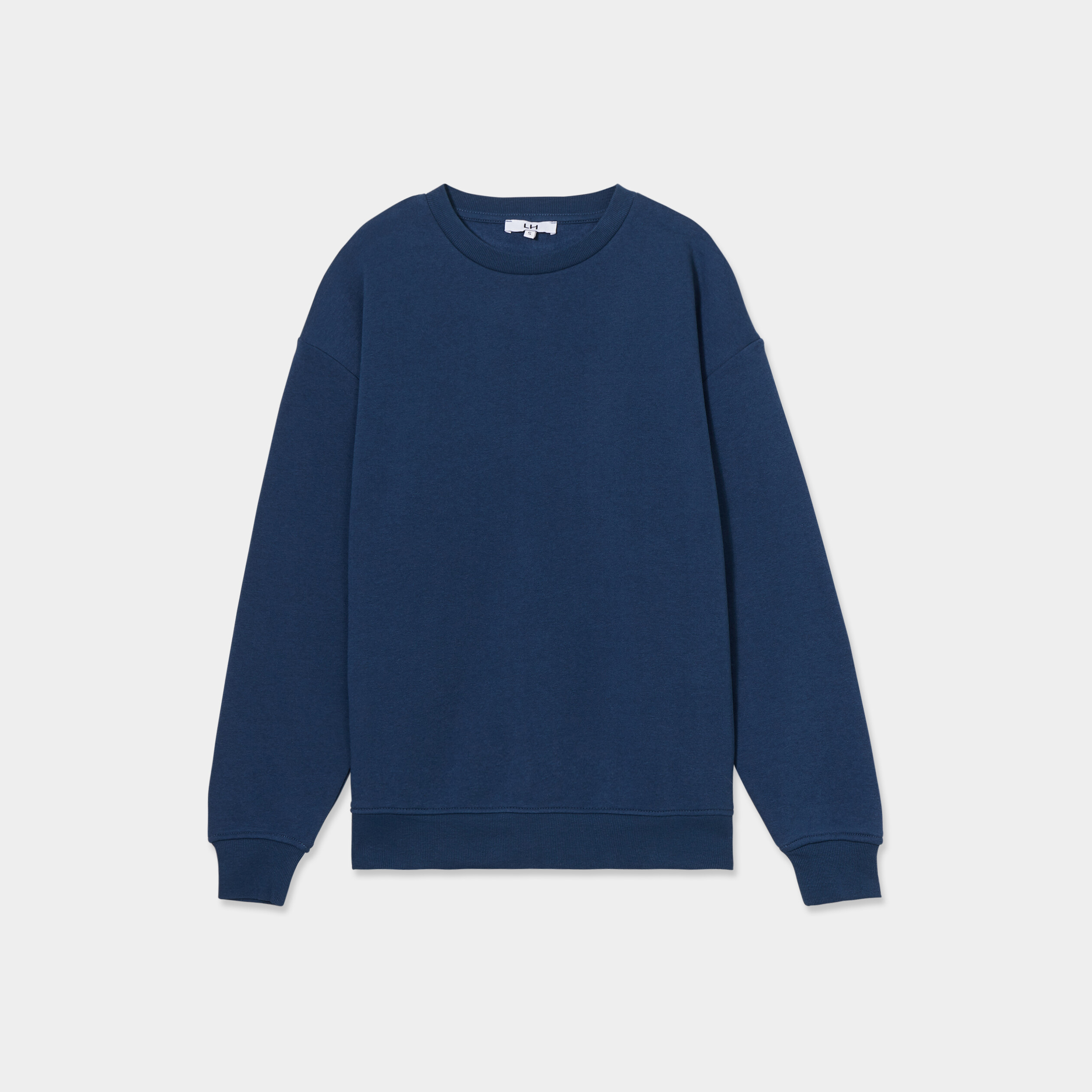 sweat col rond manches longues bleu marine femme Sweat col rond manches longues bleu marine femme
