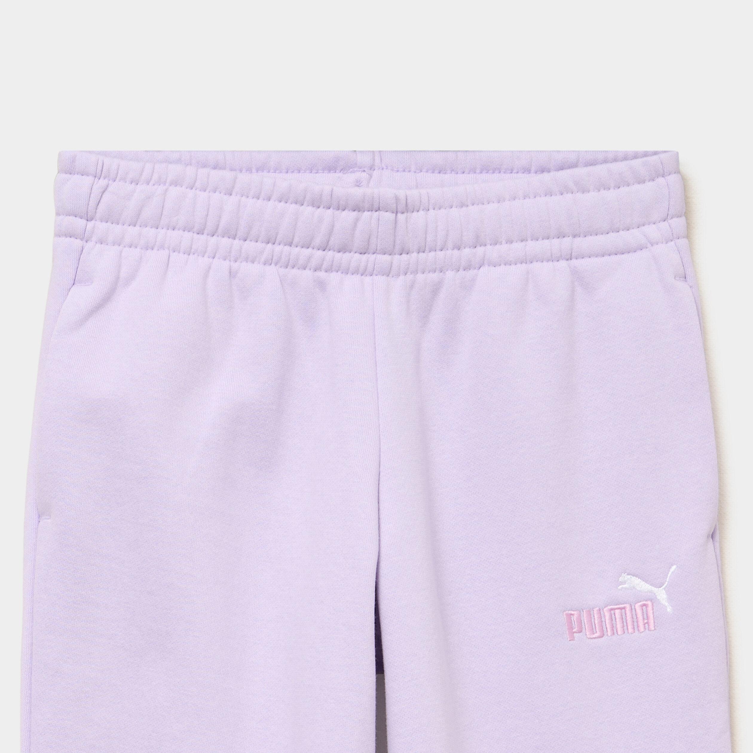 Pantalon de jogging droit Puma parme fille