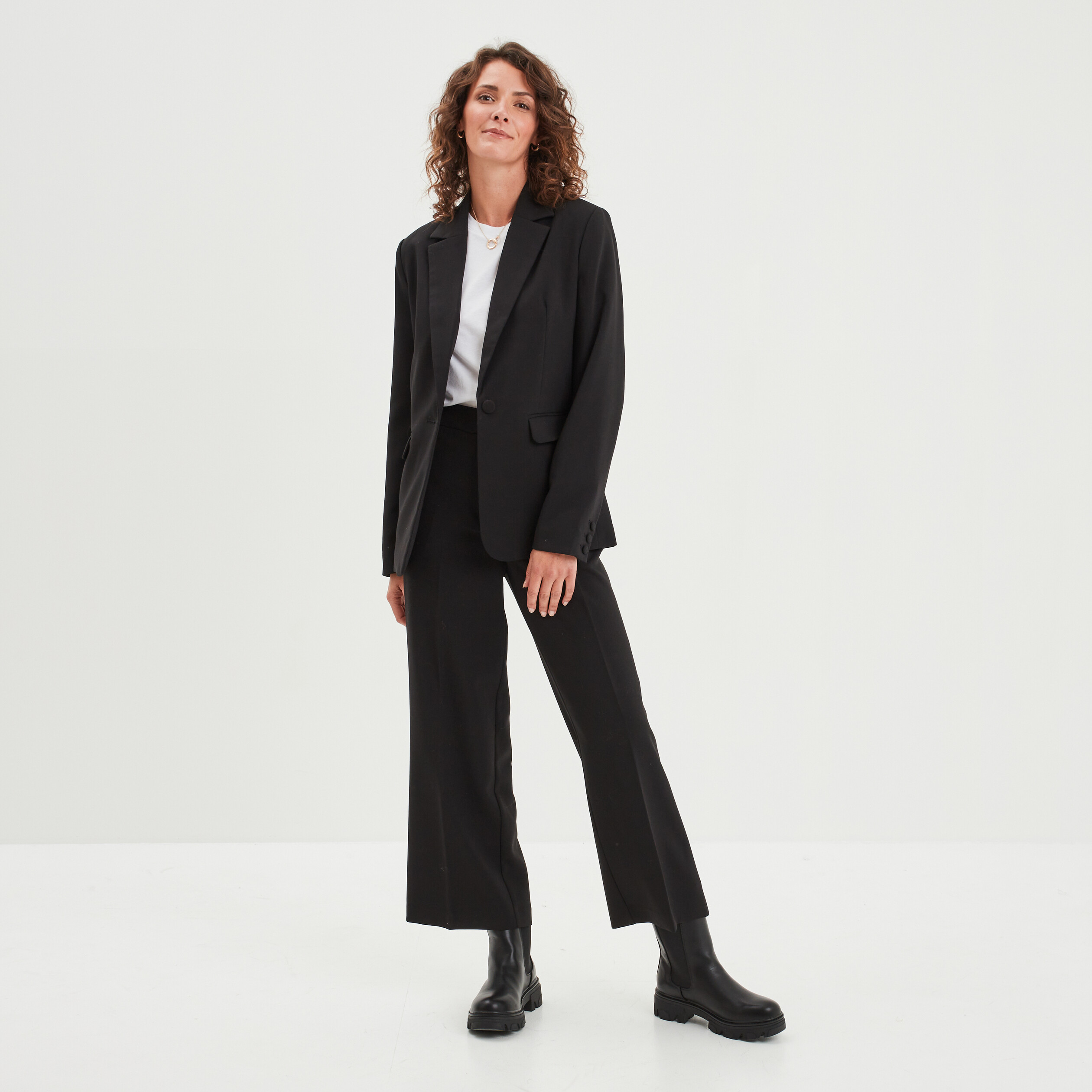 veste blazer 2 poches mosquitos noir femme Veste blazer 2 poches Mosquitos noir femme