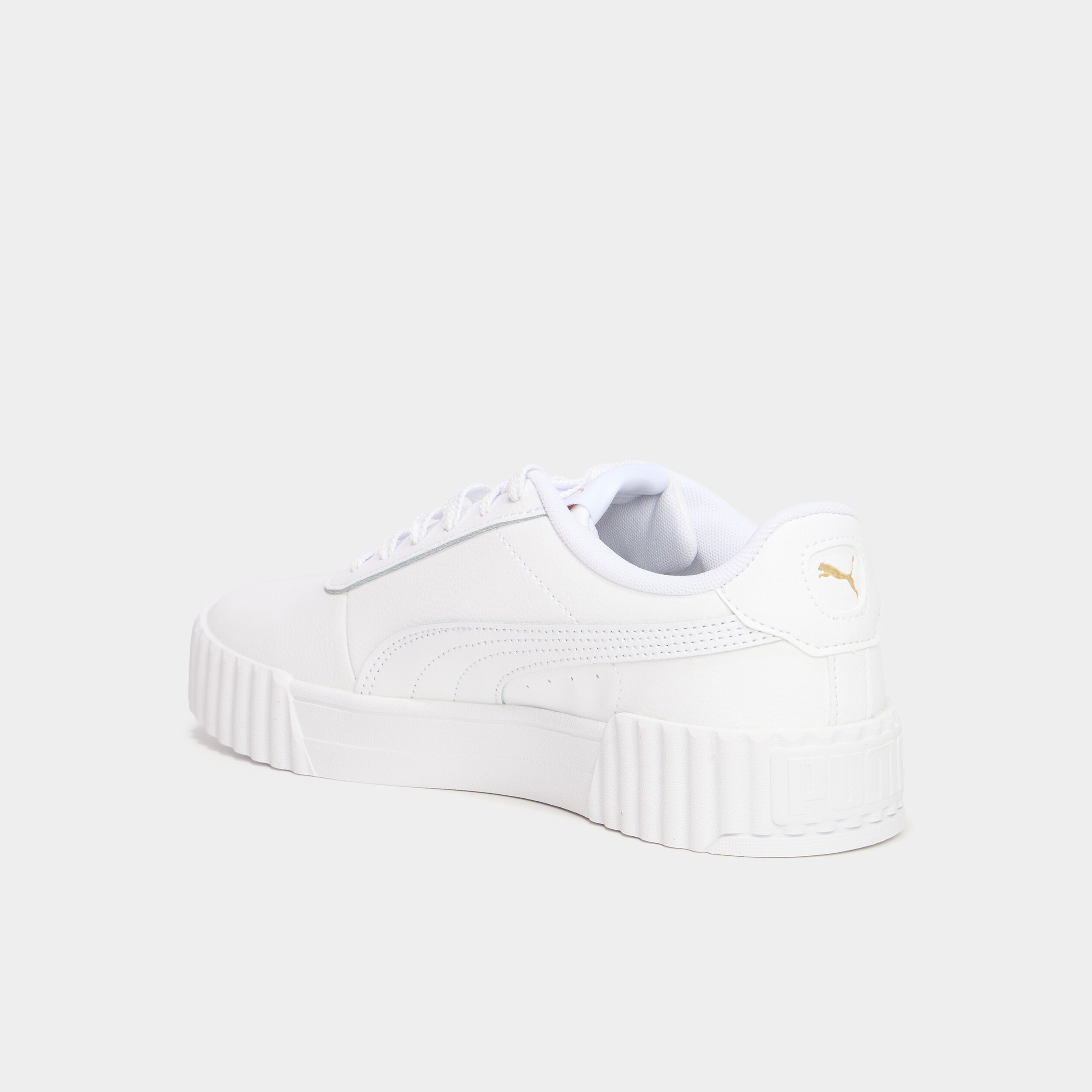 Baskets en cuir Puma Carina 3.0 blanc femme